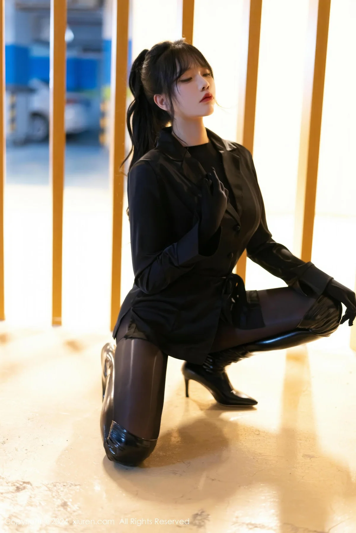 XiuRen 秀人 No.9275 娜比连体黑丝性感写真11 - 7