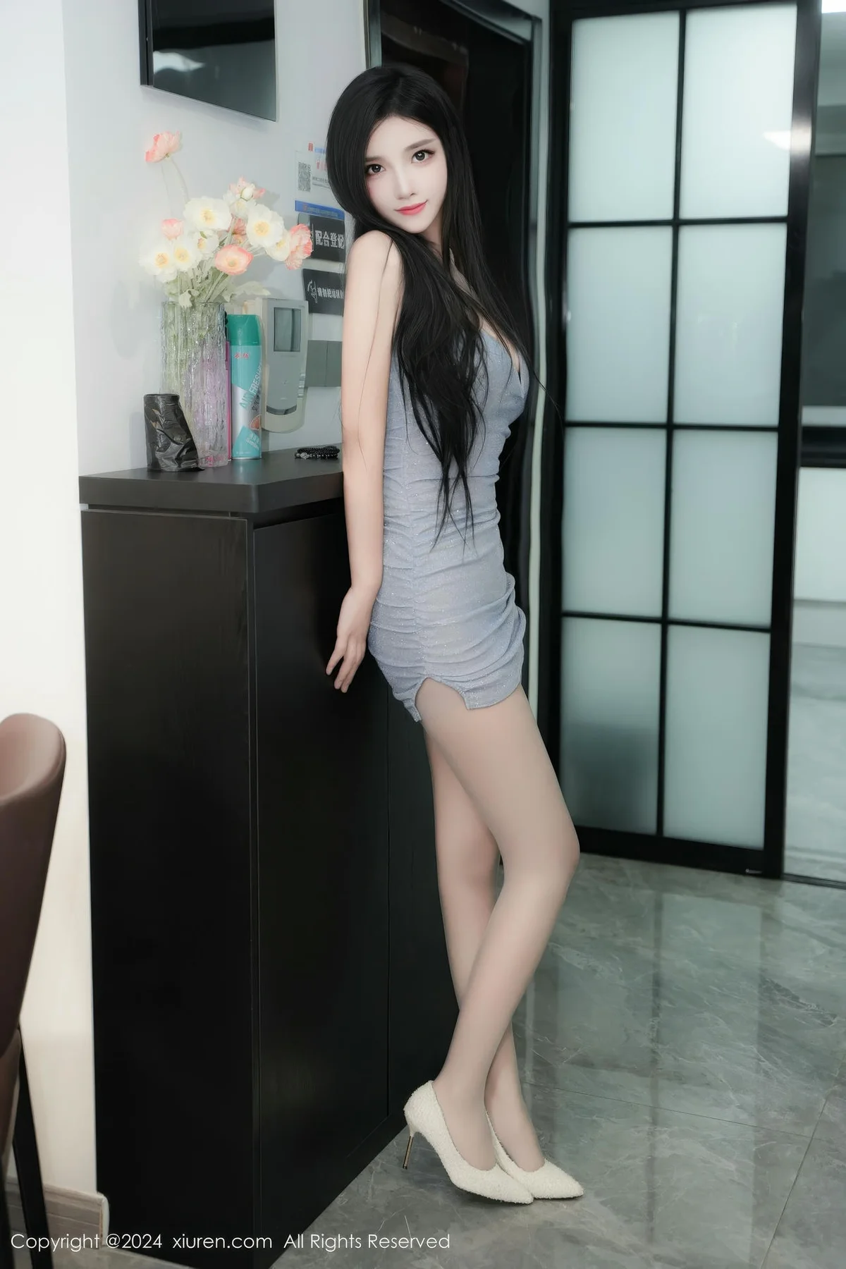 XiuRen 秀人 No.9278 想做你的猫 美腿短裙美女写真 - 6