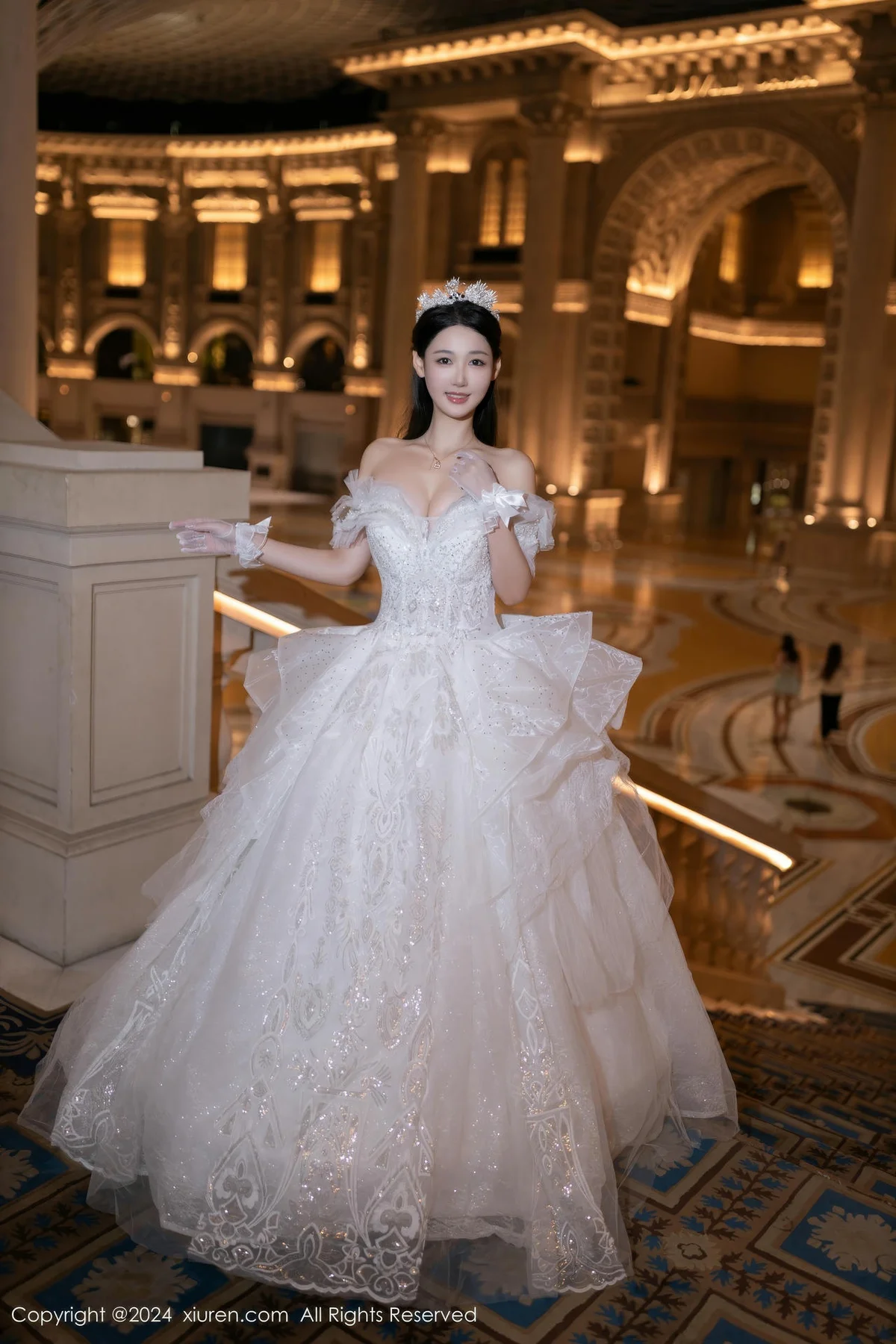 XiuRen 秀人 No.9283 唐安琪 透视婚纱女神 - 6