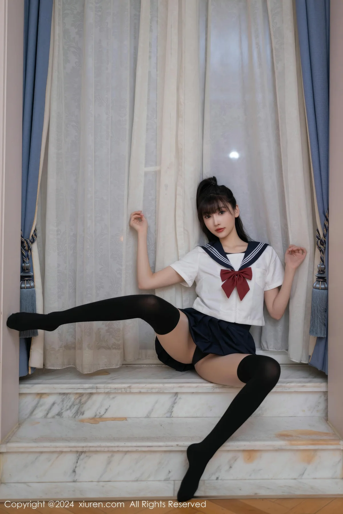 XiuRen 秀人 No.9305 陆萱萱 浴室湿身性感美女 - 9