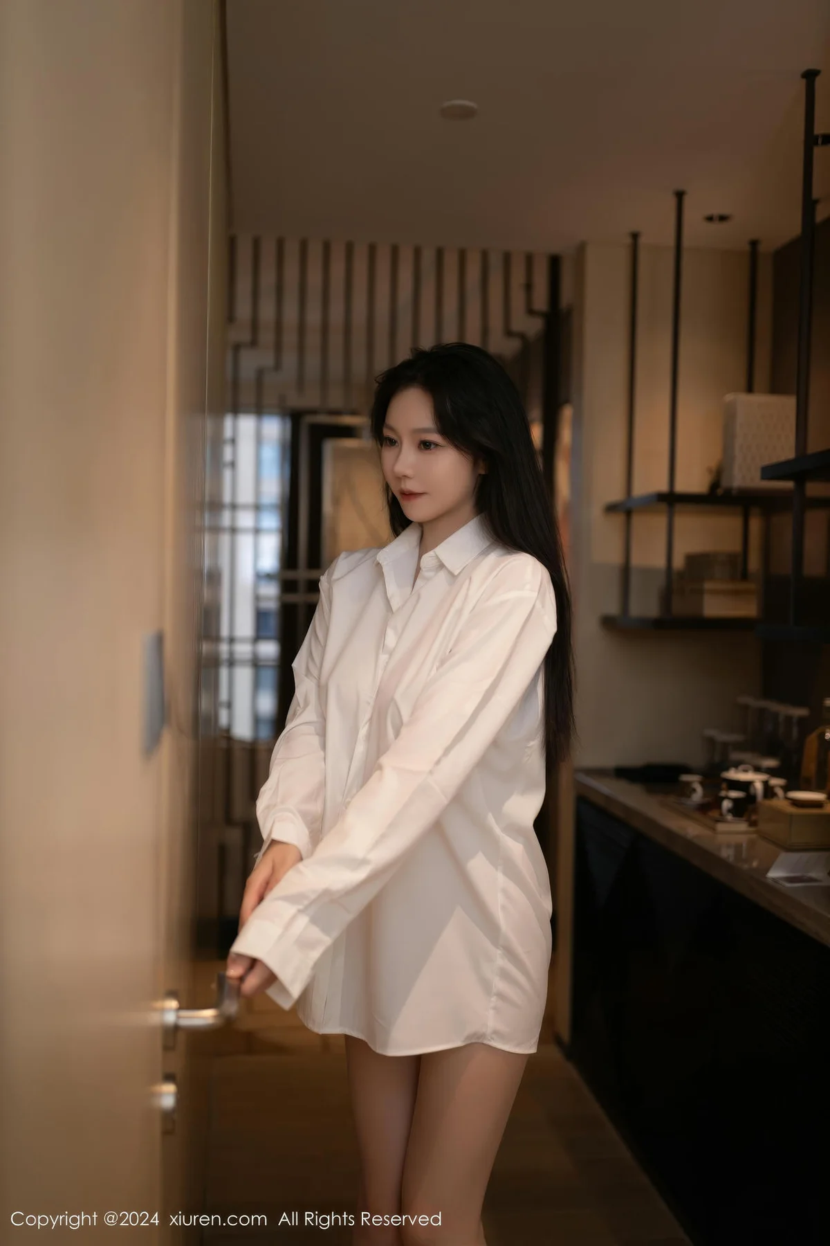 XiuRen 秀人 No.9362 安然anran 女神白衬衫私房 - 6