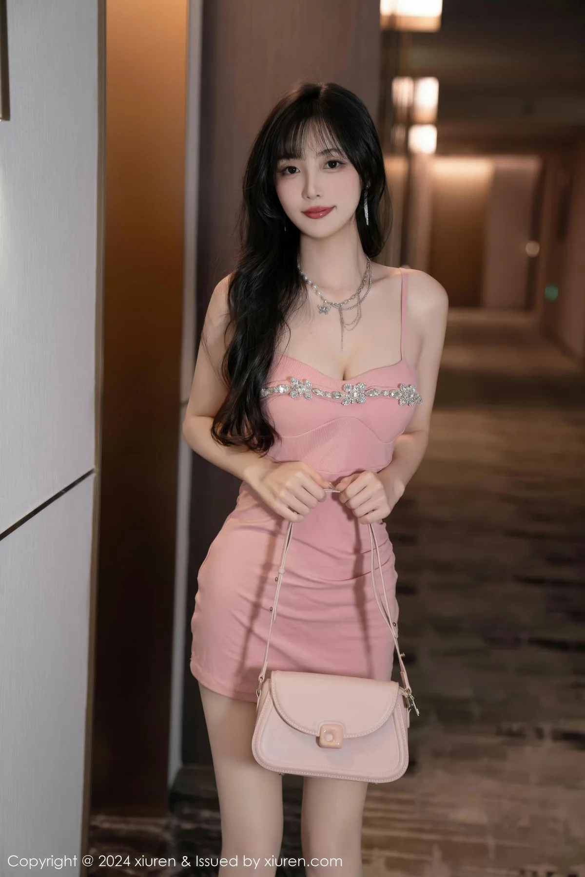 XiuRen 秀人 No.9380 林星阑 粉嫩礼裙小猫咪 - 10