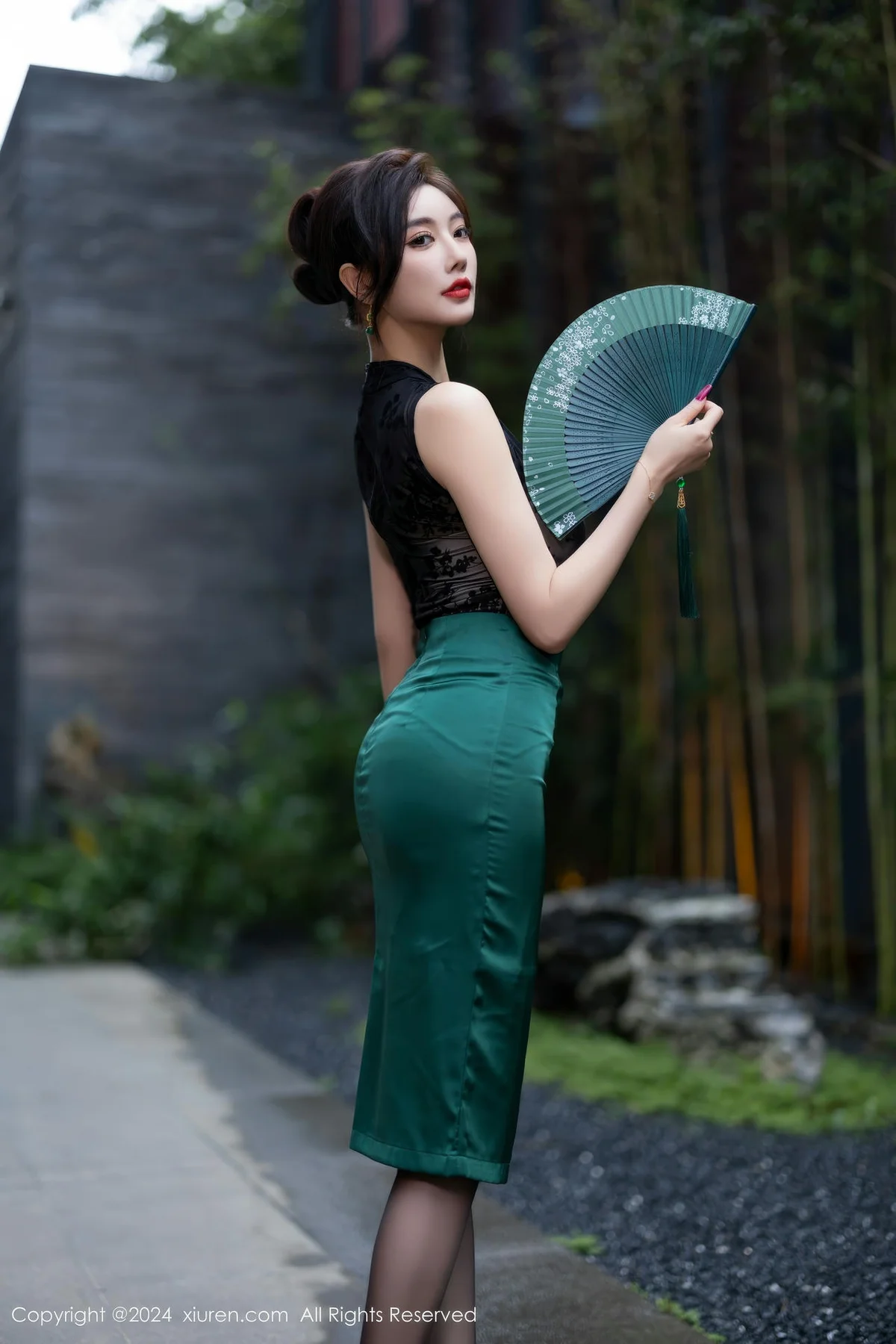 XiuRen 秀人 No.9384 杨晨晨Yome 蕾丝兔女郎 - 5