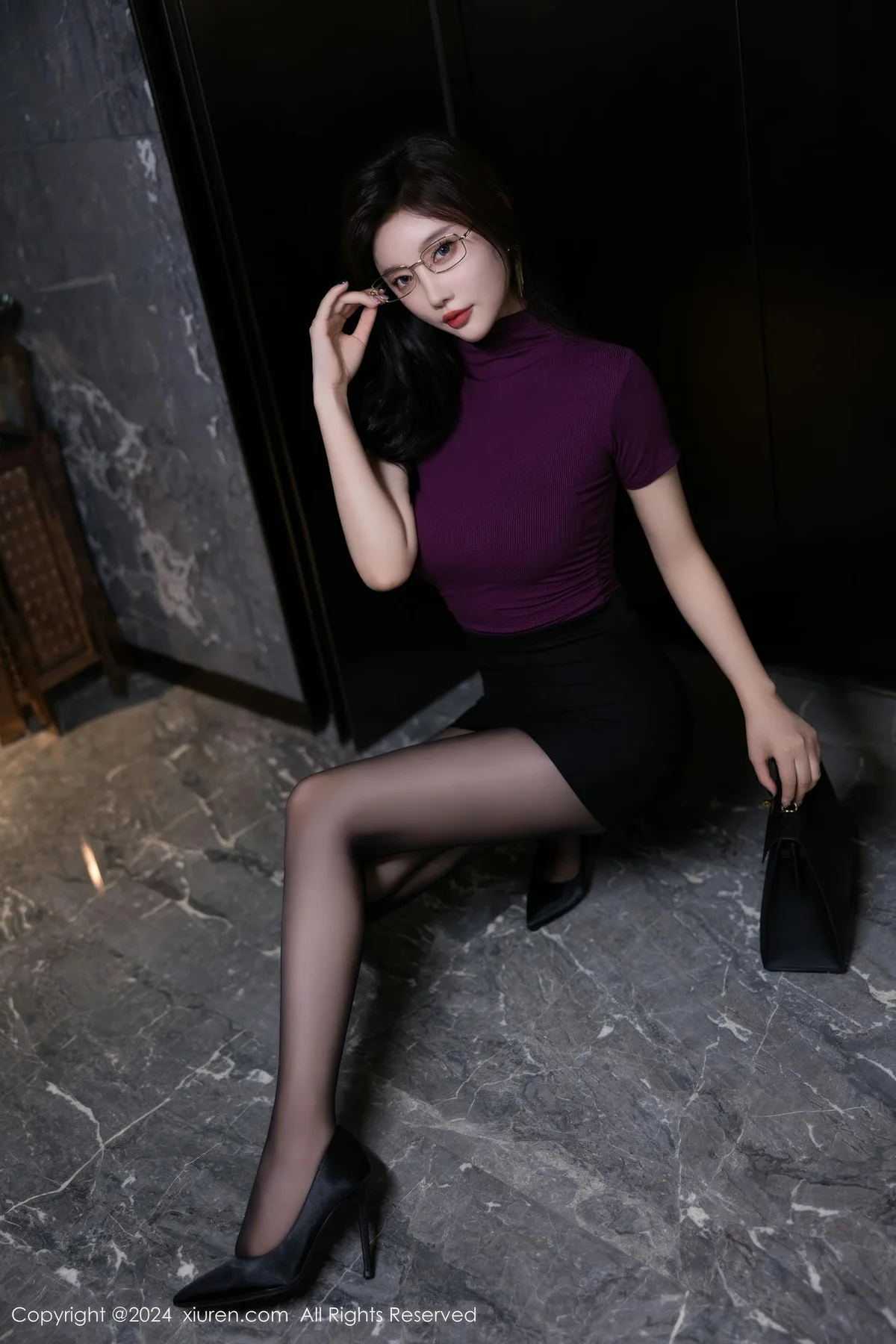 XiuRen 秀人 No.9421 杨晨晨Yome 短裙翘臀女神 - 4