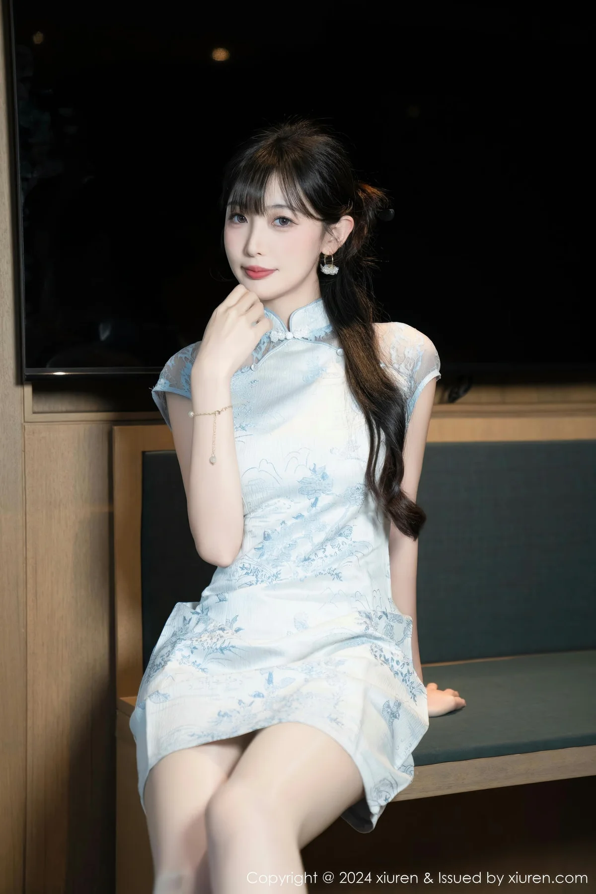 XiuRen 秀人 No.9487 林星阑 高跟白色内衣丁字裤 - 6