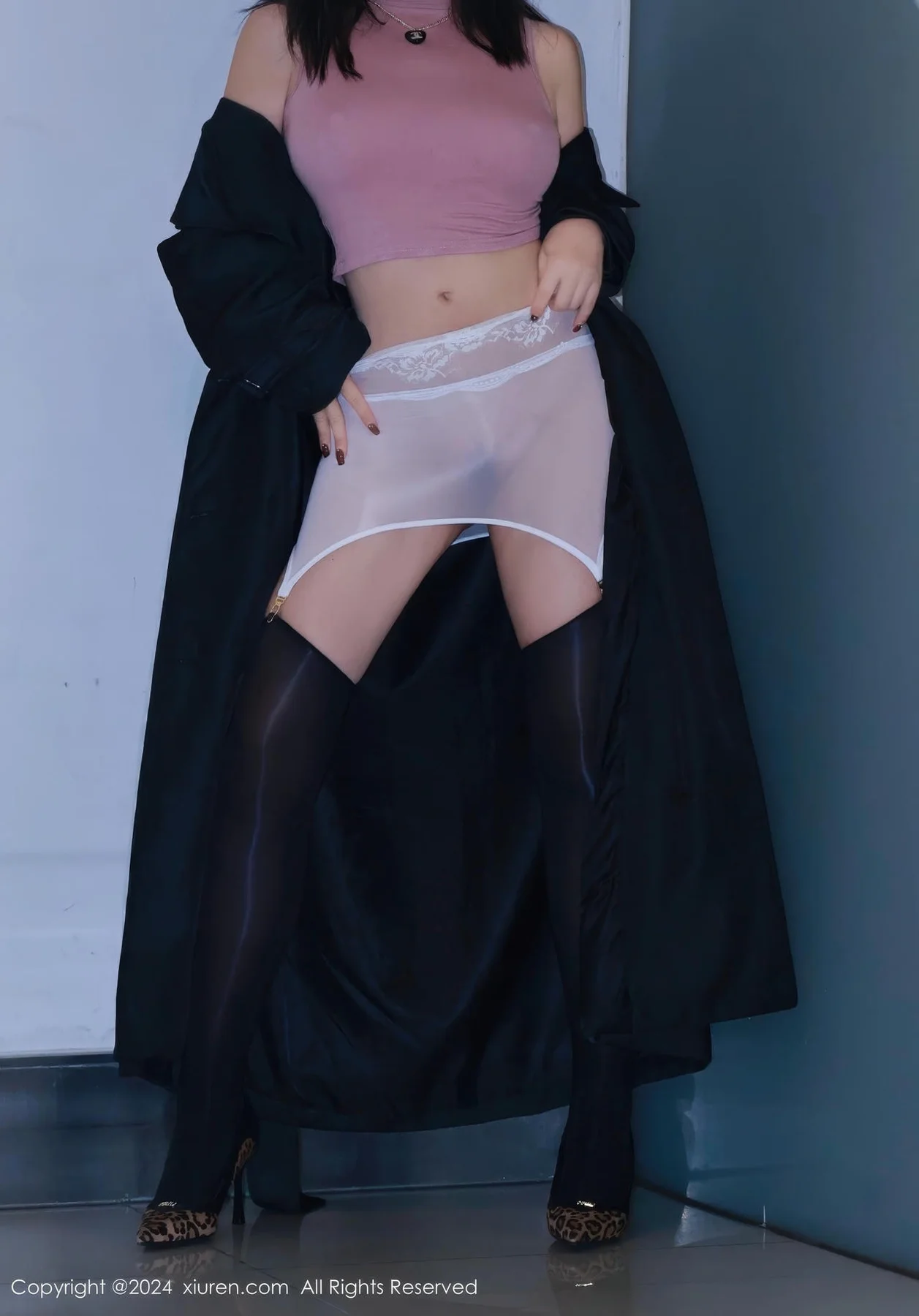 XiuRen 秀人 No.9489 小薯条nienie 诱惑肉色丝袜 - 4