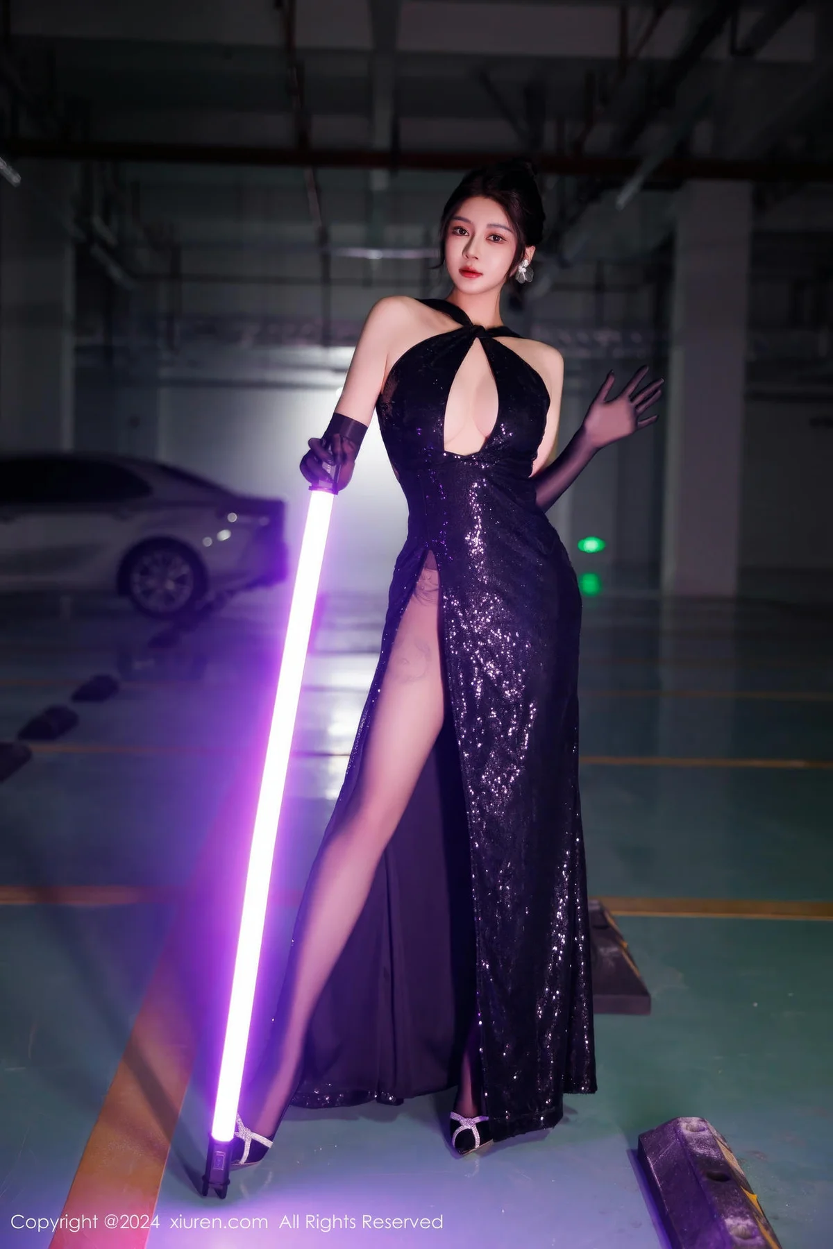 XiuRen 秀人 No.9512 凯竹Quinn酥胸美乳套图 - 1