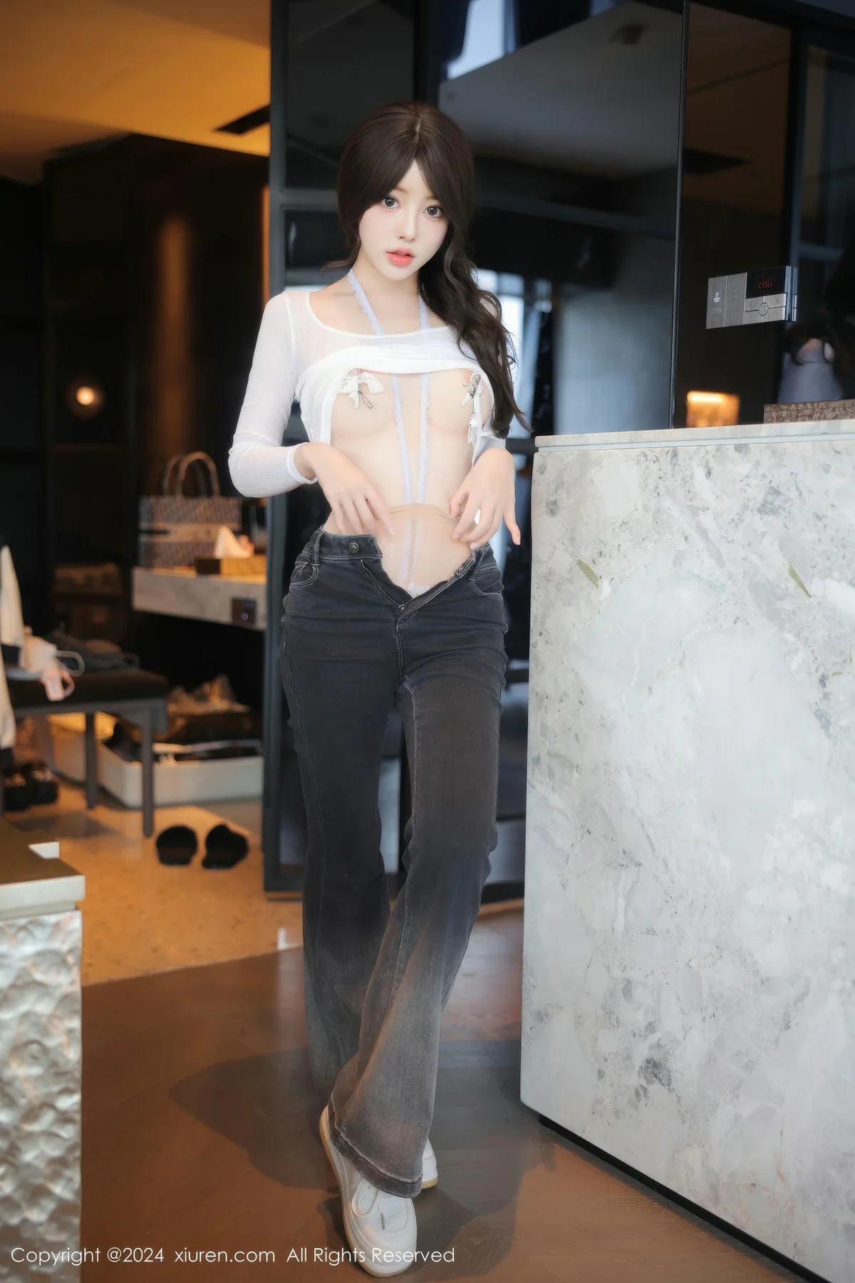 XiuRen 秀人 No.9524 桃妖天 情趣乳贴少女 - 5