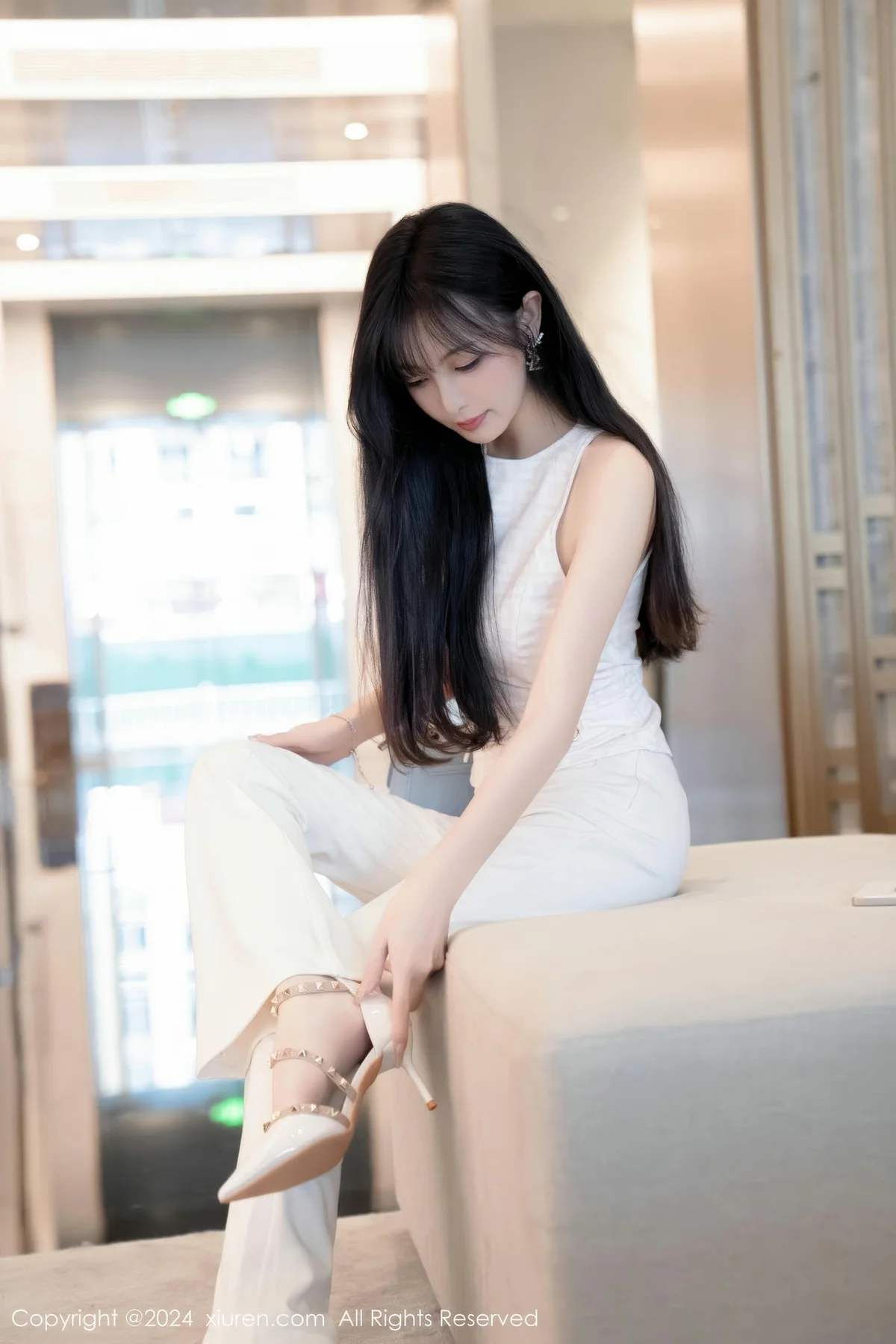 XiuRen 秀人 No.9528 林星阑 玉背香肩气质美女 - 4