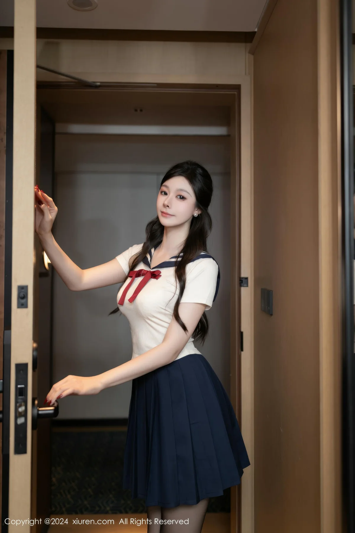 XiuRen 秀人 No.9530 小逗逗 短裙制服妹子 - 3