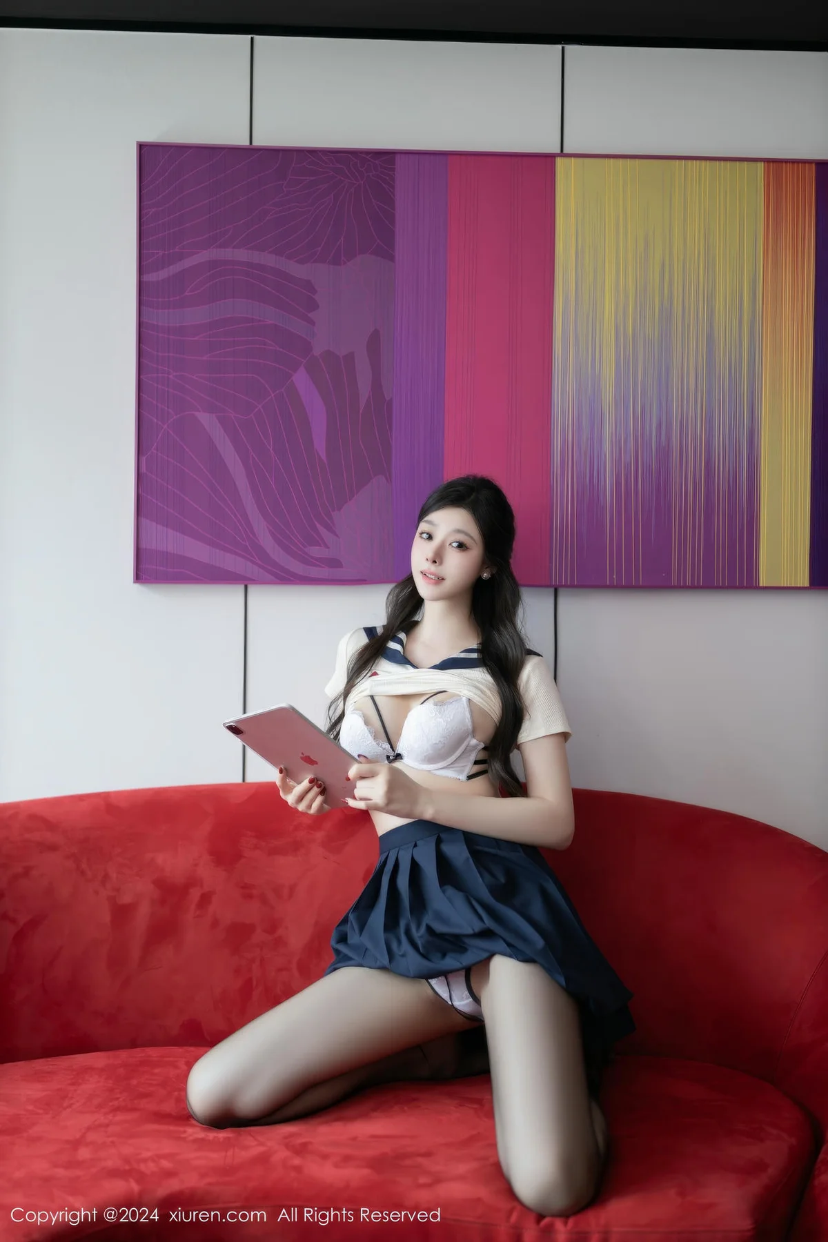 XiuRen 秀人 No.9530 小逗逗 短裙制服妹子 - 6