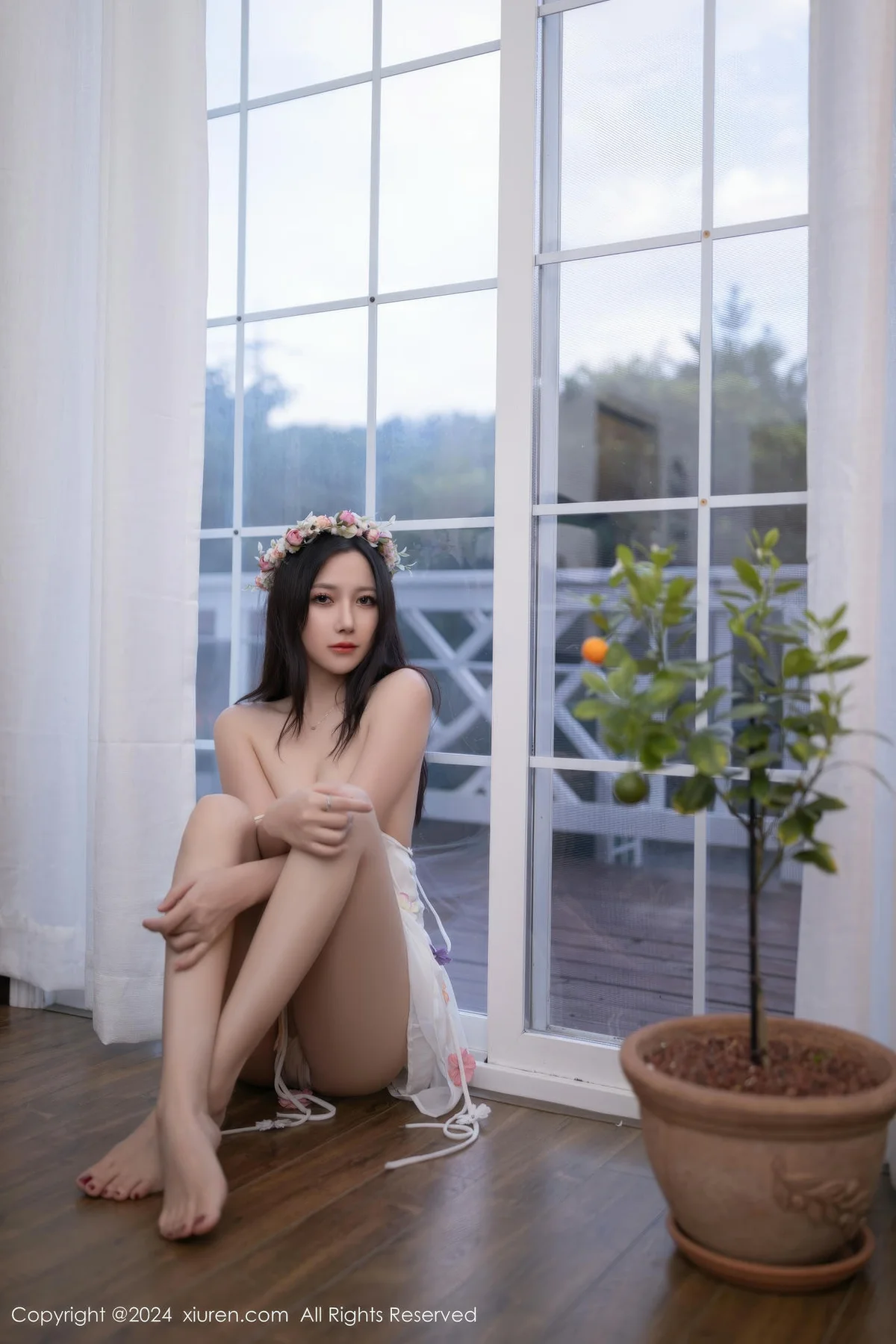 XiuRen 秀人 No.9531 鱼子酱Fish 香肩美裙写真 - 3