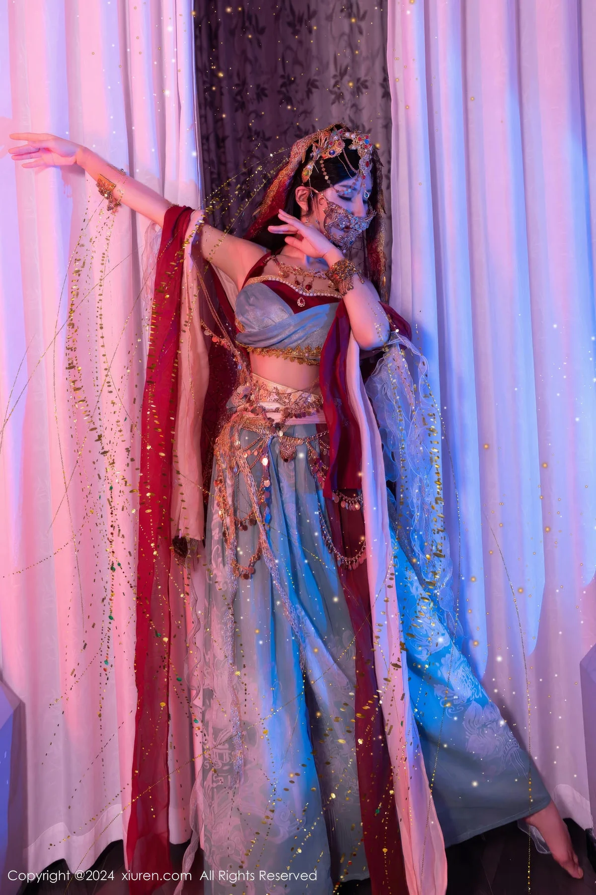 XiuRen 秀人 No.9585 不吃冰淇淋 新人异域风情芭比娃娃 - 6