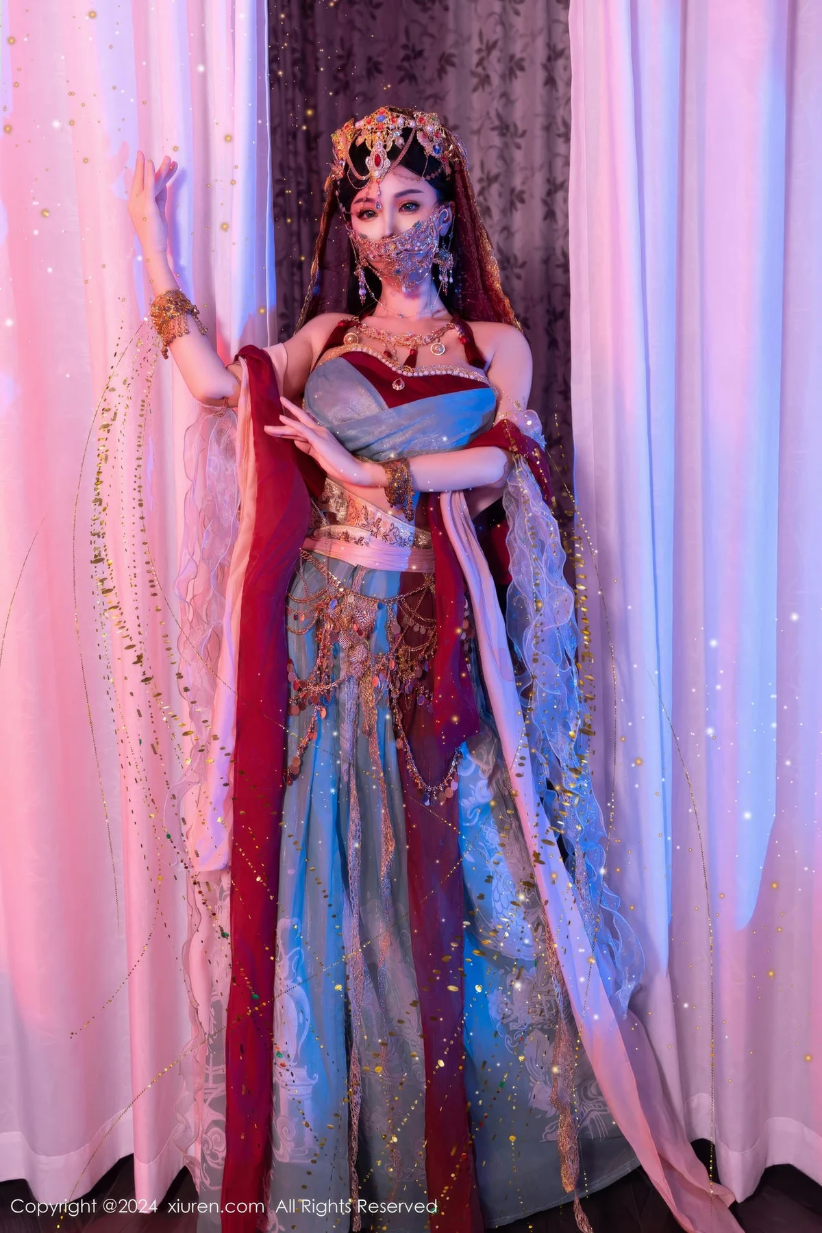 XiuRen 秀人 No.9585 不吃冰淇淋 新人异域风情芭比娃娃 - 2