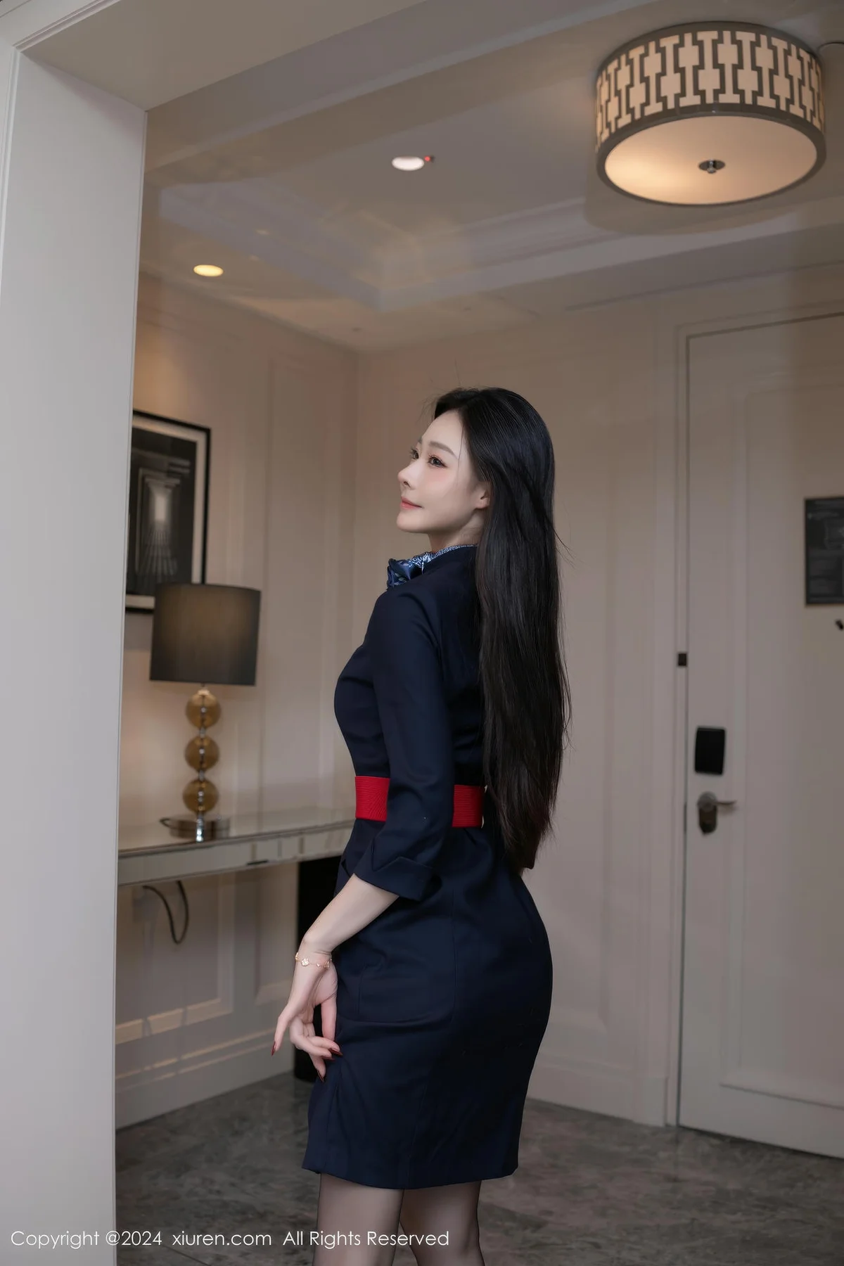 XiuRen 秀人 No.9597 小逗逗 空姐制服高跟 - 1