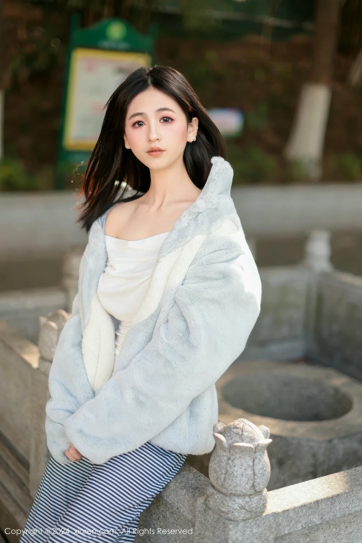 XiuRen 秀人 No.9605 奶芙乔乔 玉体翘臀黑丝 - 9