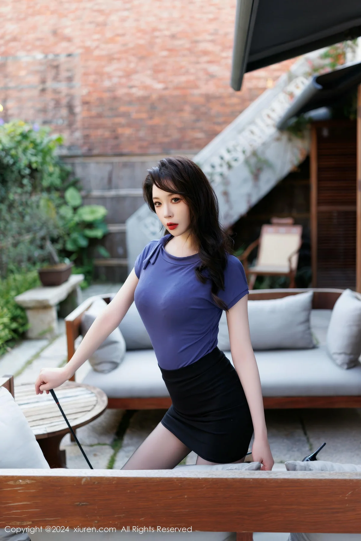 XiuRen 秀人 No.9619 梦心玥 高跟翘臀美腿 - 7