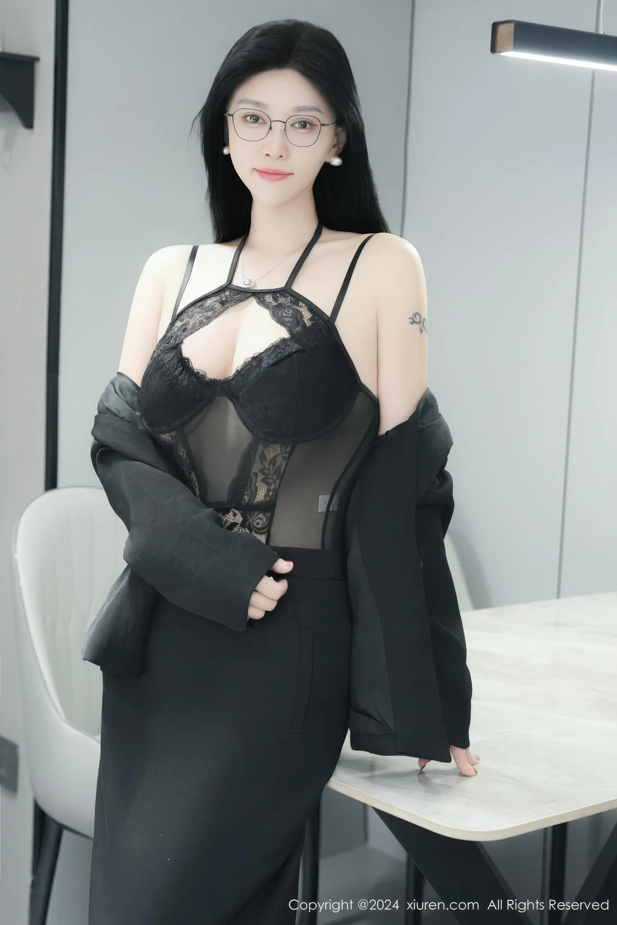 XiuRen 秀人 No.9639 雅茹老师 气质连体衣 - 7