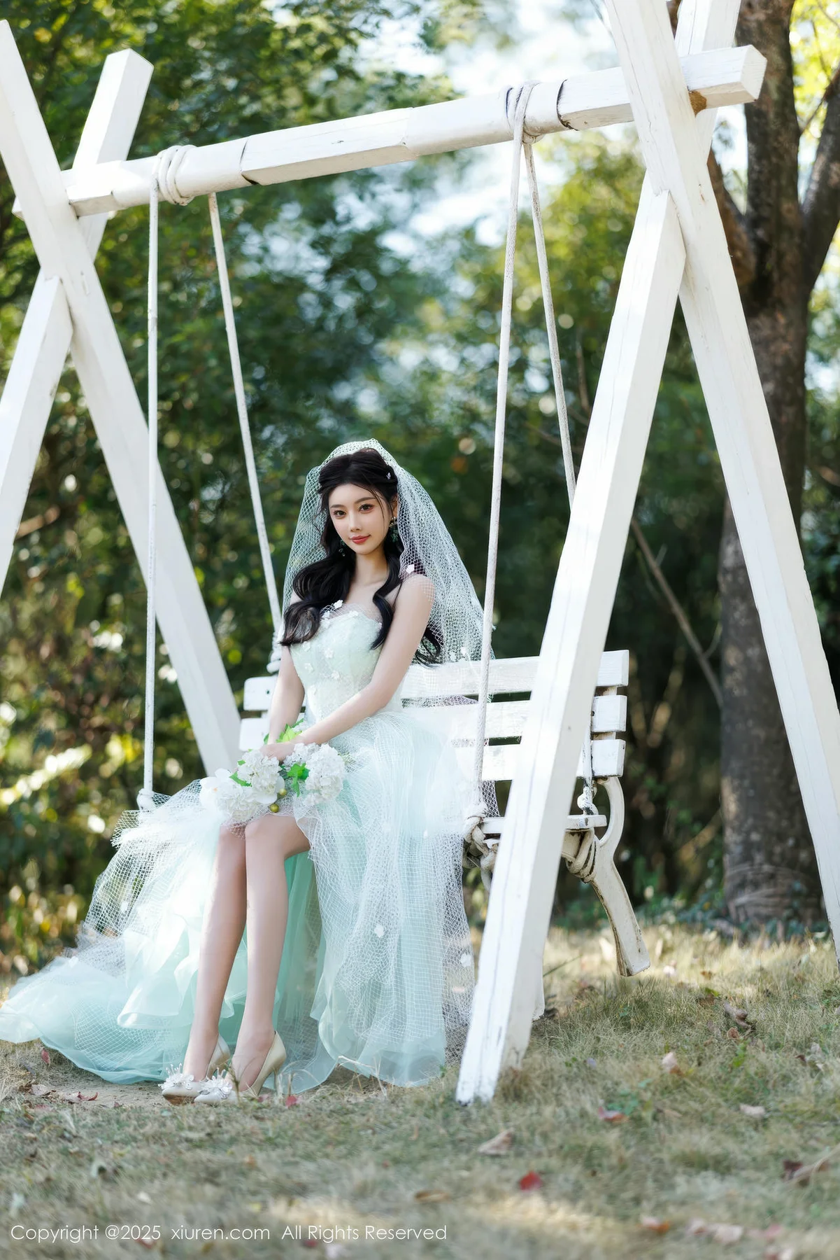XiuRen 秀人 No.9722 杨晨晨Yome 婚纱诱惑写真 - 7