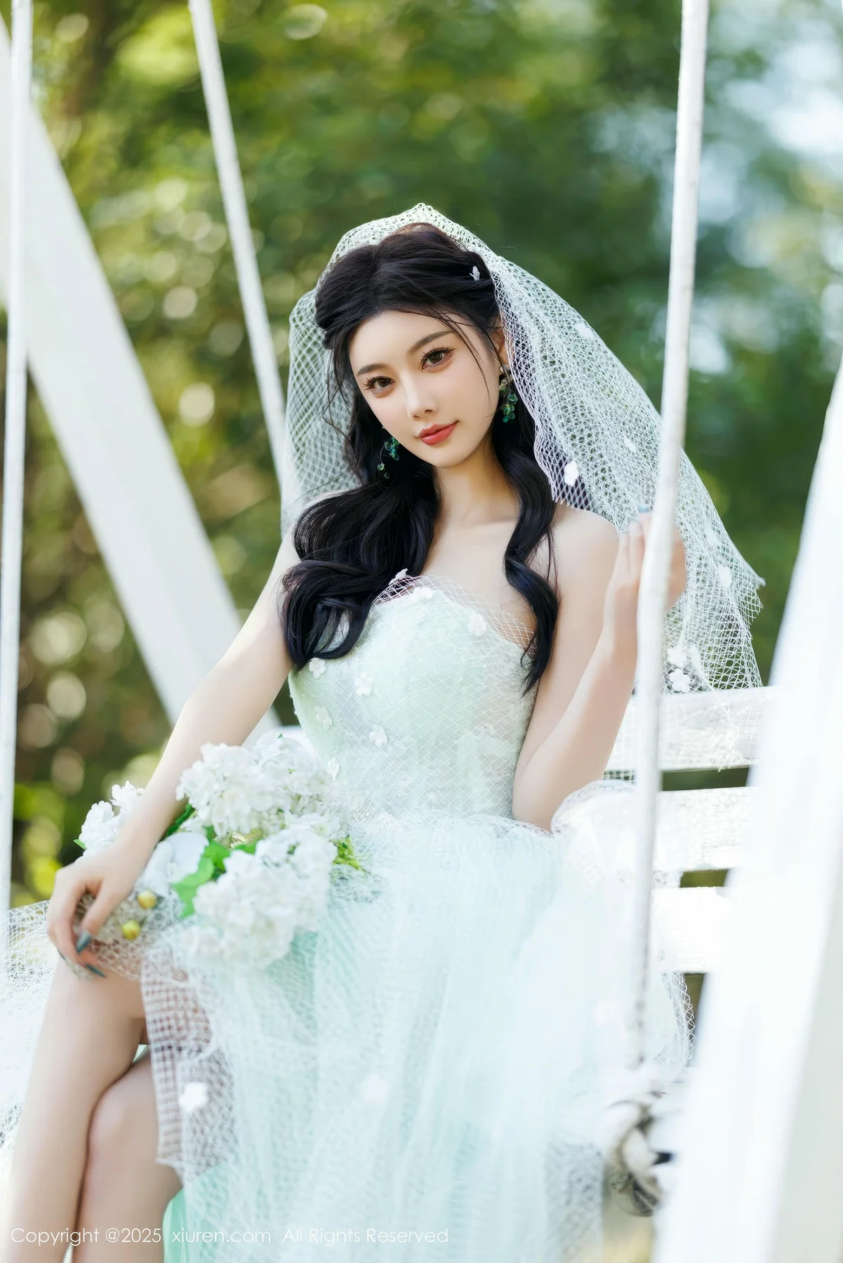 XiuRen 秀人 No.9722 杨晨晨Yome 婚纱诱惑写真 - 9