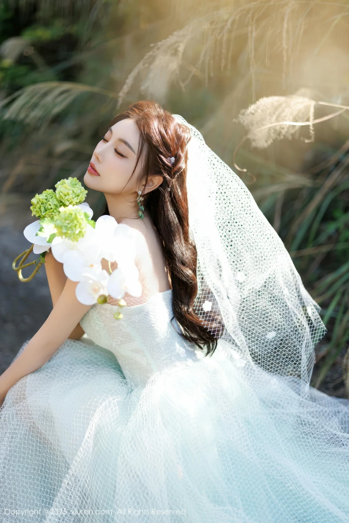 XiuRen 秀人 No.9722 杨晨晨Yome 婚纱诱惑写真 - 8