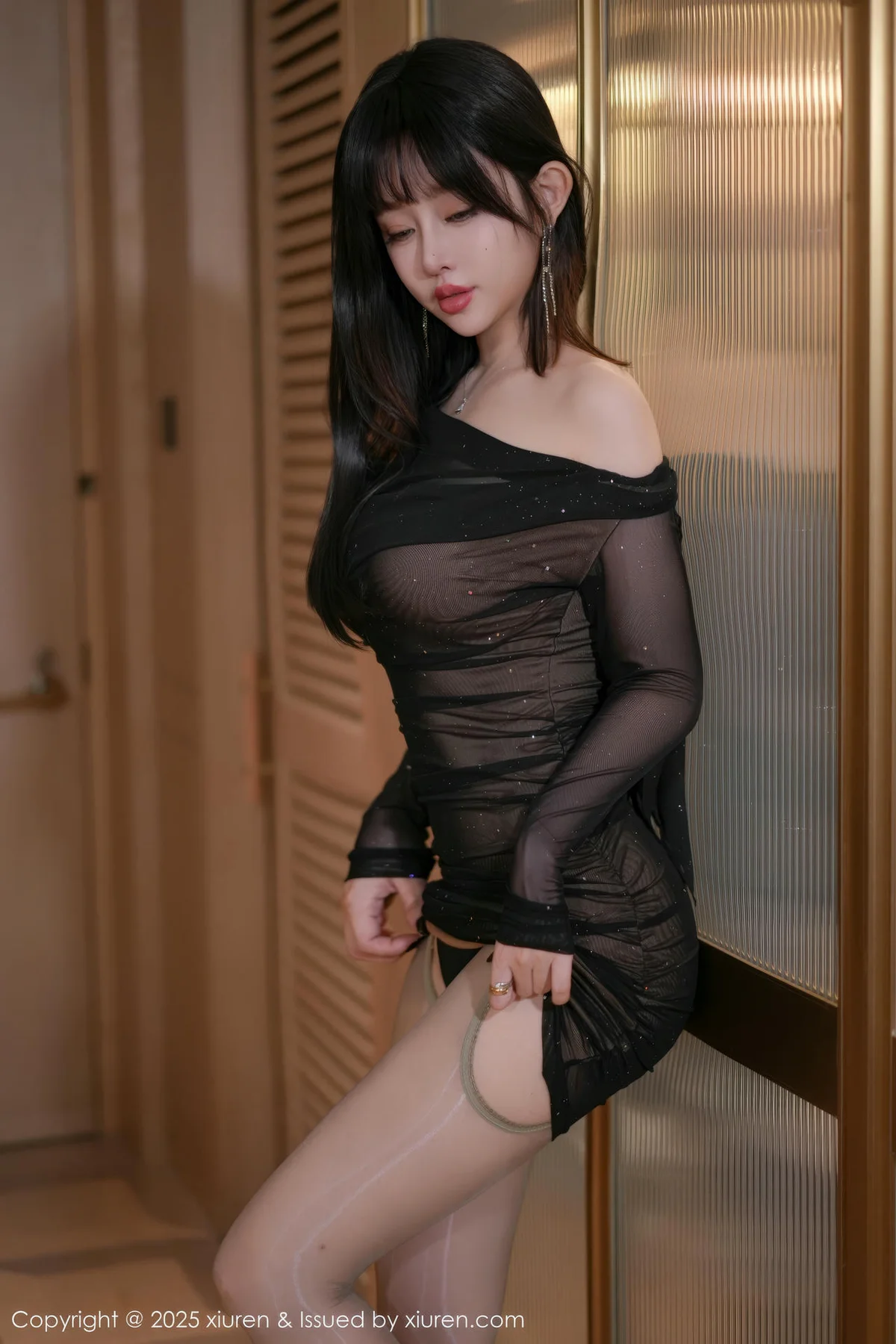 XiuRen 秀人 No.9740 王雨纯 玉体亮丝 - 4