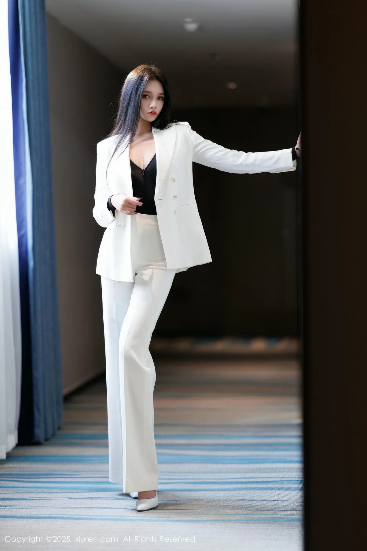 XiuRen 秀人 No.9755 娜比 妩媚爆乳连体衣 - 6