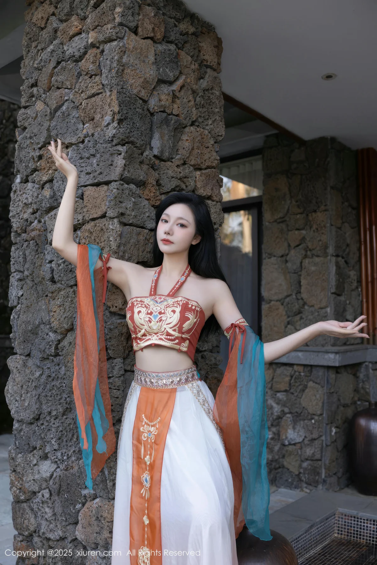 XiuRen 秀人 No.9757 安然anran 超美古装香肩美乳 - 2