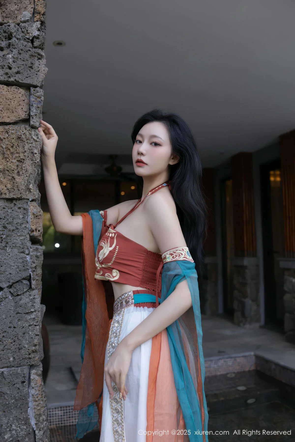 XiuRen 秀人 No.9757 安然anran 超美古装香肩美乳 - 4