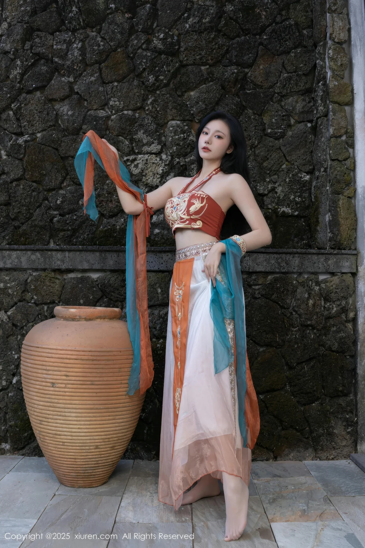 XiuRen 秀人 No.9757 安然anran 超美古装香肩美乳 - 2