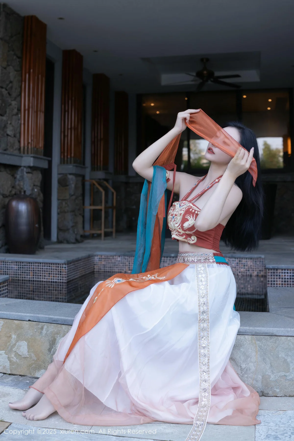 XiuRen 秀人 No.9757 安然anran 超美古装香肩美乳 - 4