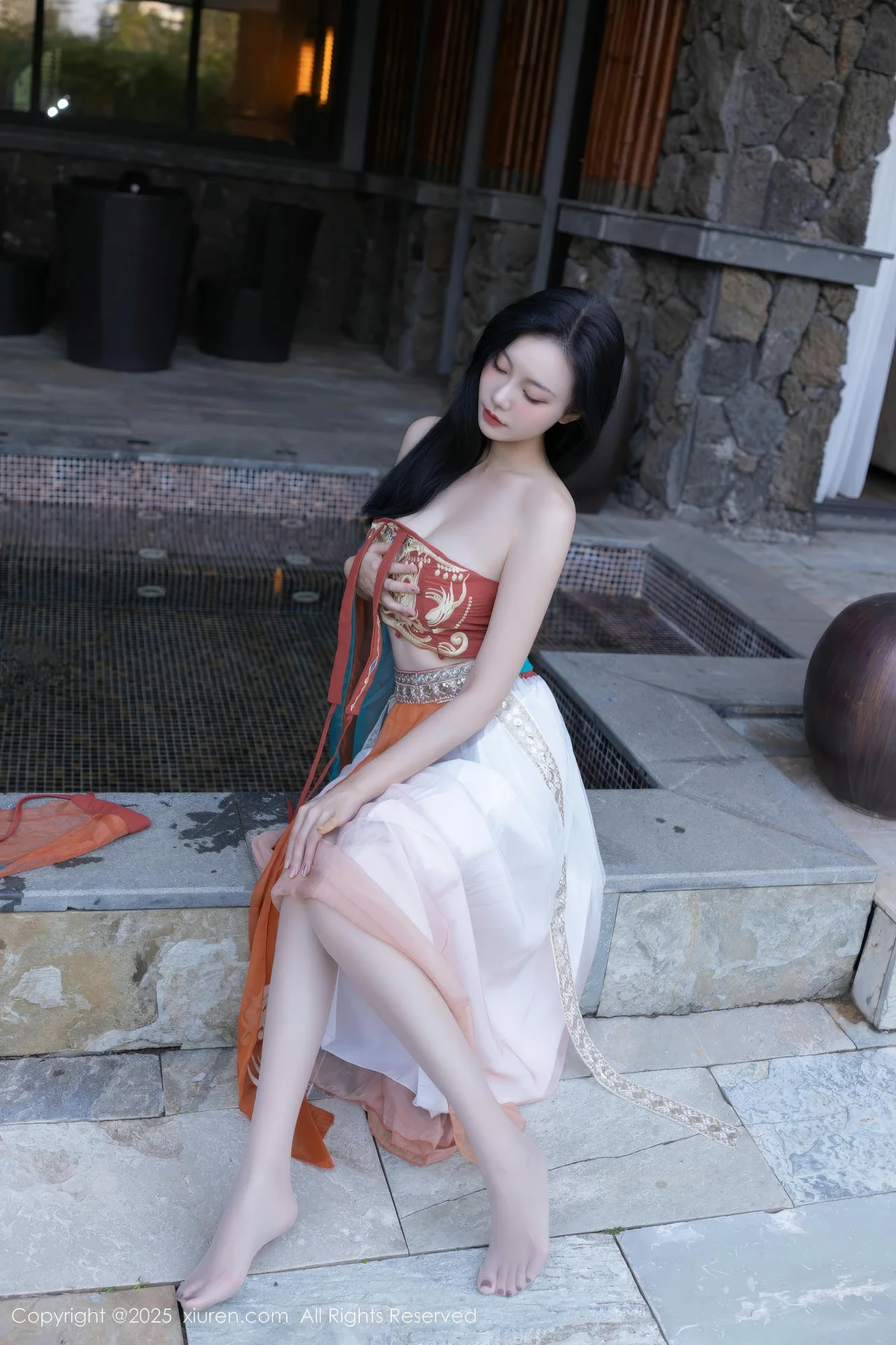 XiuRen 秀人 No.9757 安然anran 超美古装香肩美乳 - 7