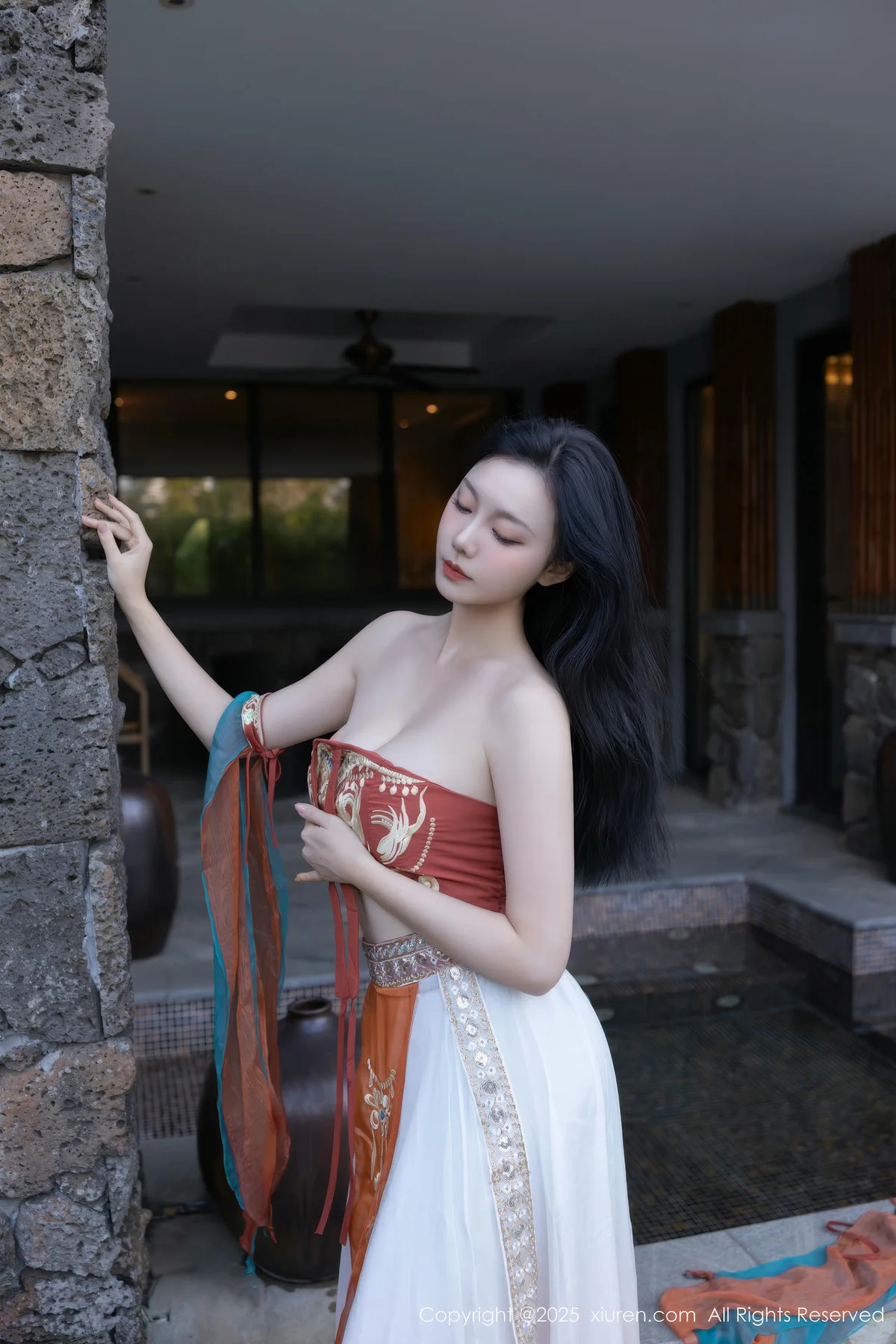 XiuRen 秀人 No.9757 安然anran 超美古装香肩美乳 - 10