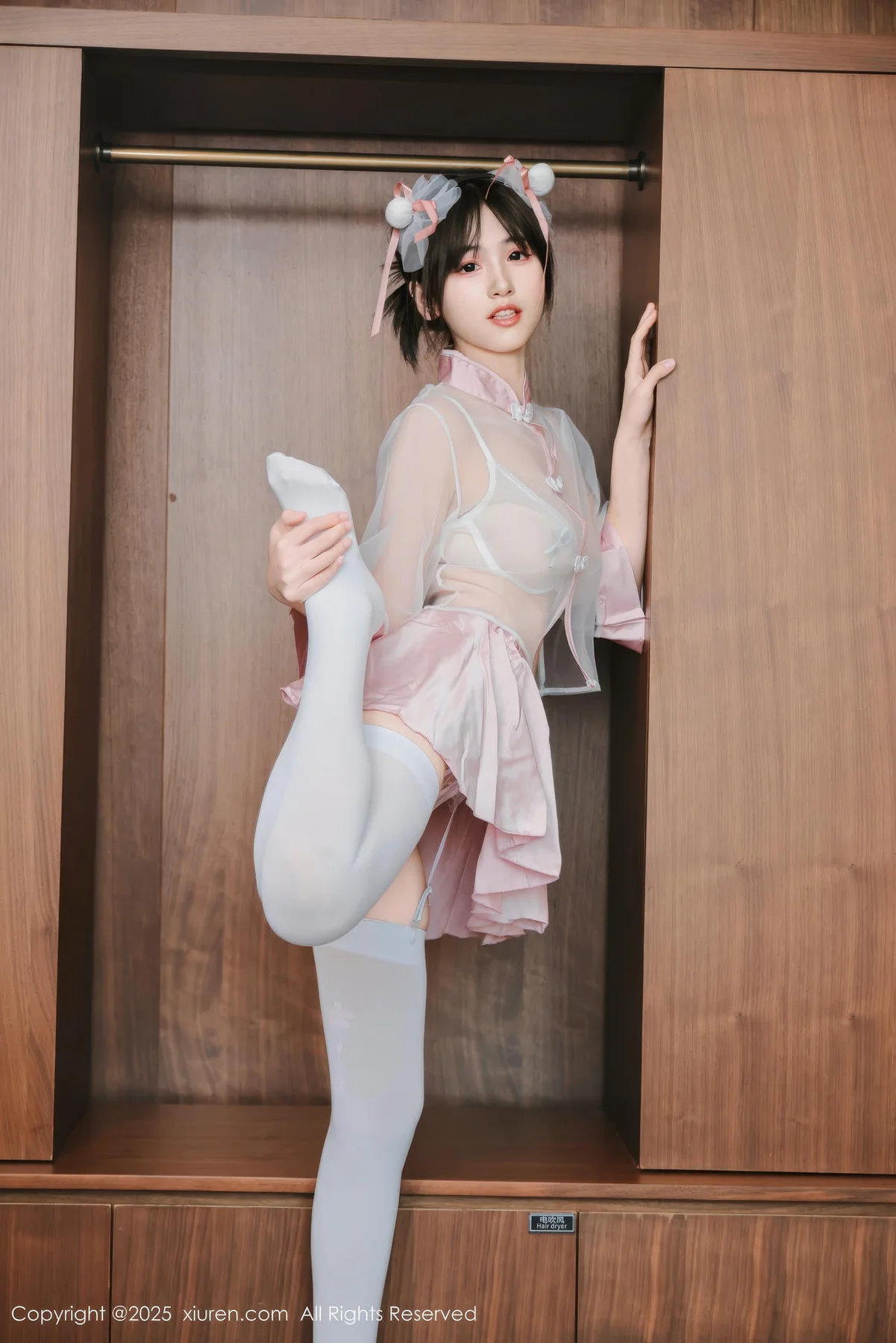 XiuRen 秀人 No.9763 灿宝 诱惑视角蕾丝爆乳 - 7