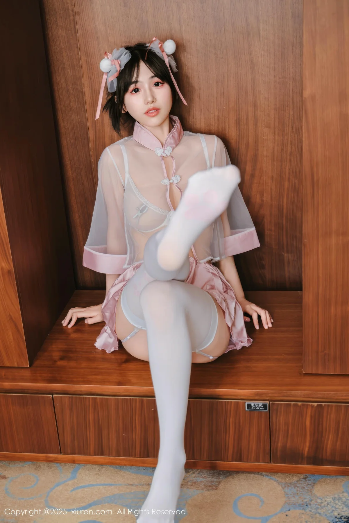 XiuRen 秀人 No.9763 灿宝 诱惑视角蕾丝爆乳 - 9