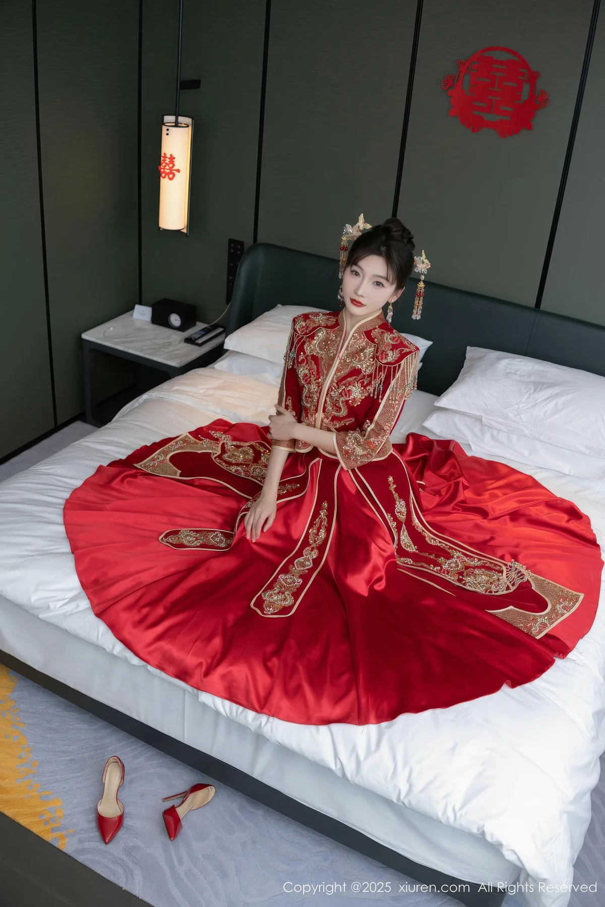 XiuRen 秀人 No.9770 陆萱萱旗袍制服私房 - 4