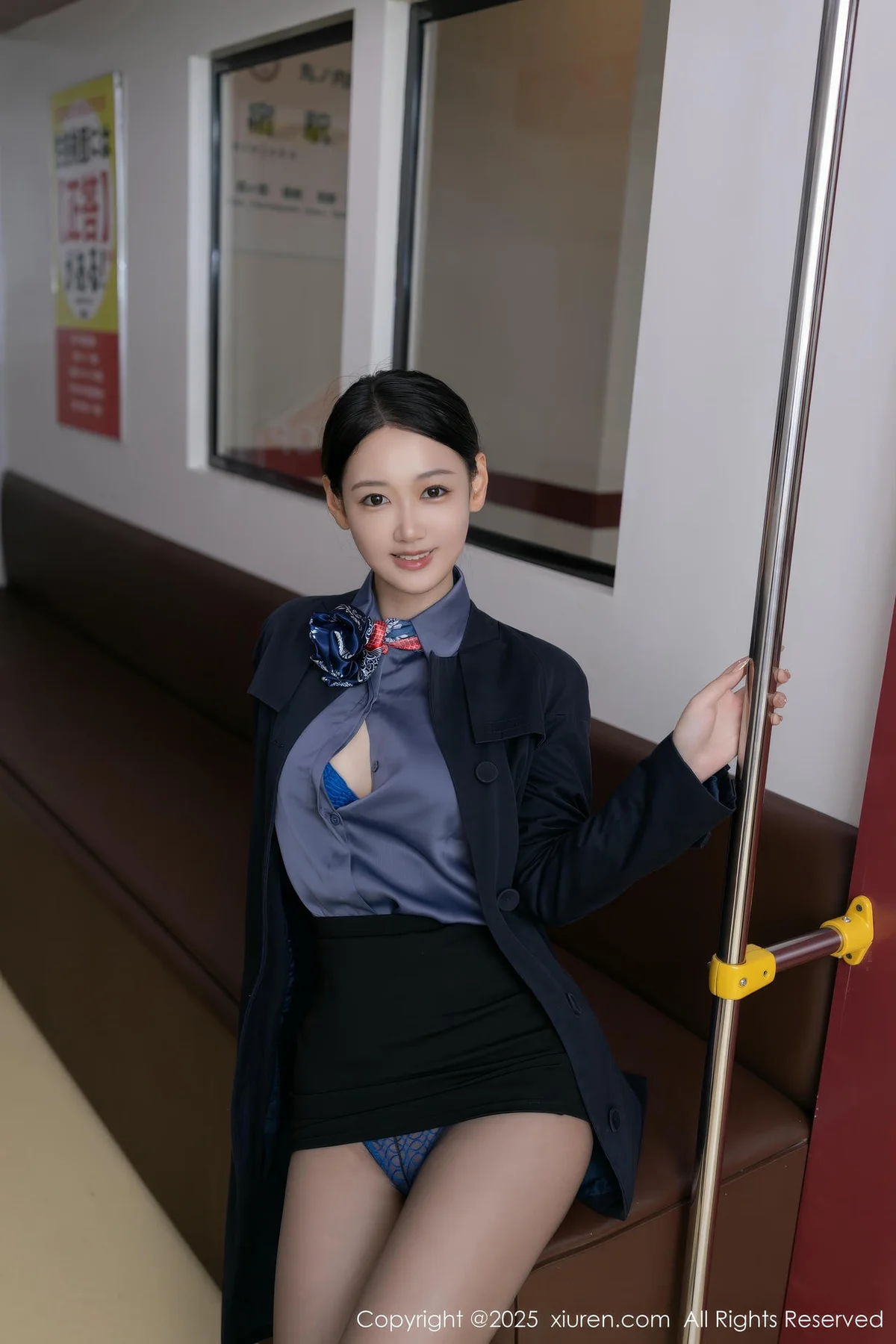 XiuRen 秀人 No.9824 唐安琪 空姐制服私房 - 6