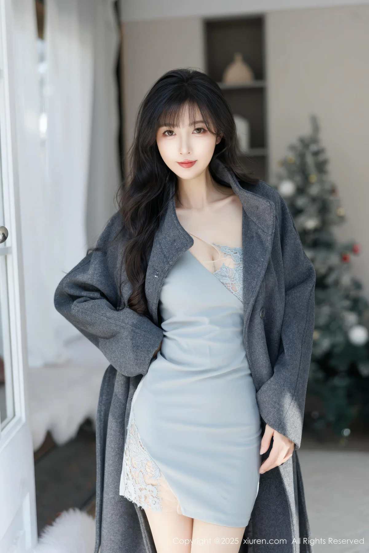 XiuRen 秀人 No.9863 林星阑 白色情趣内衣 - 4