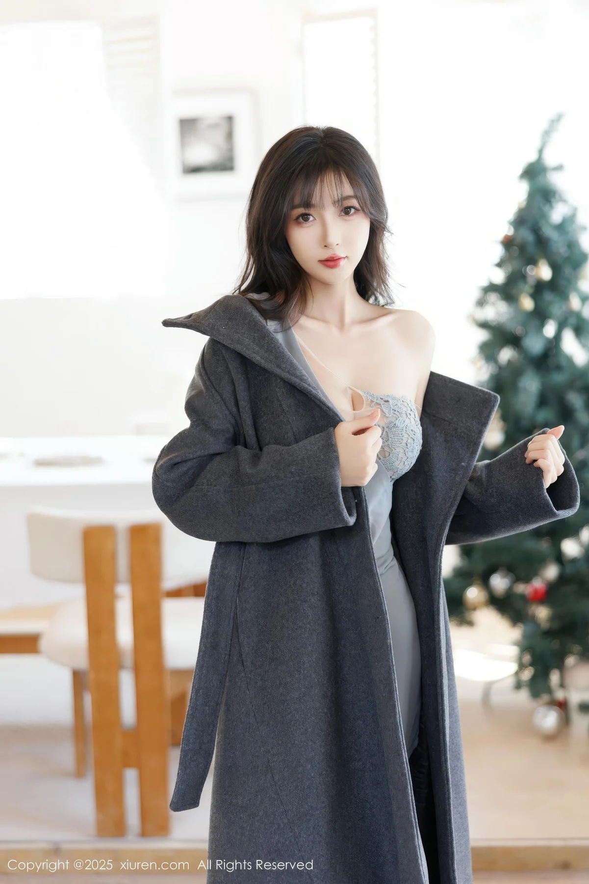 XiuRen 秀人 No.9863 林星阑 白色情趣内衣 - 7