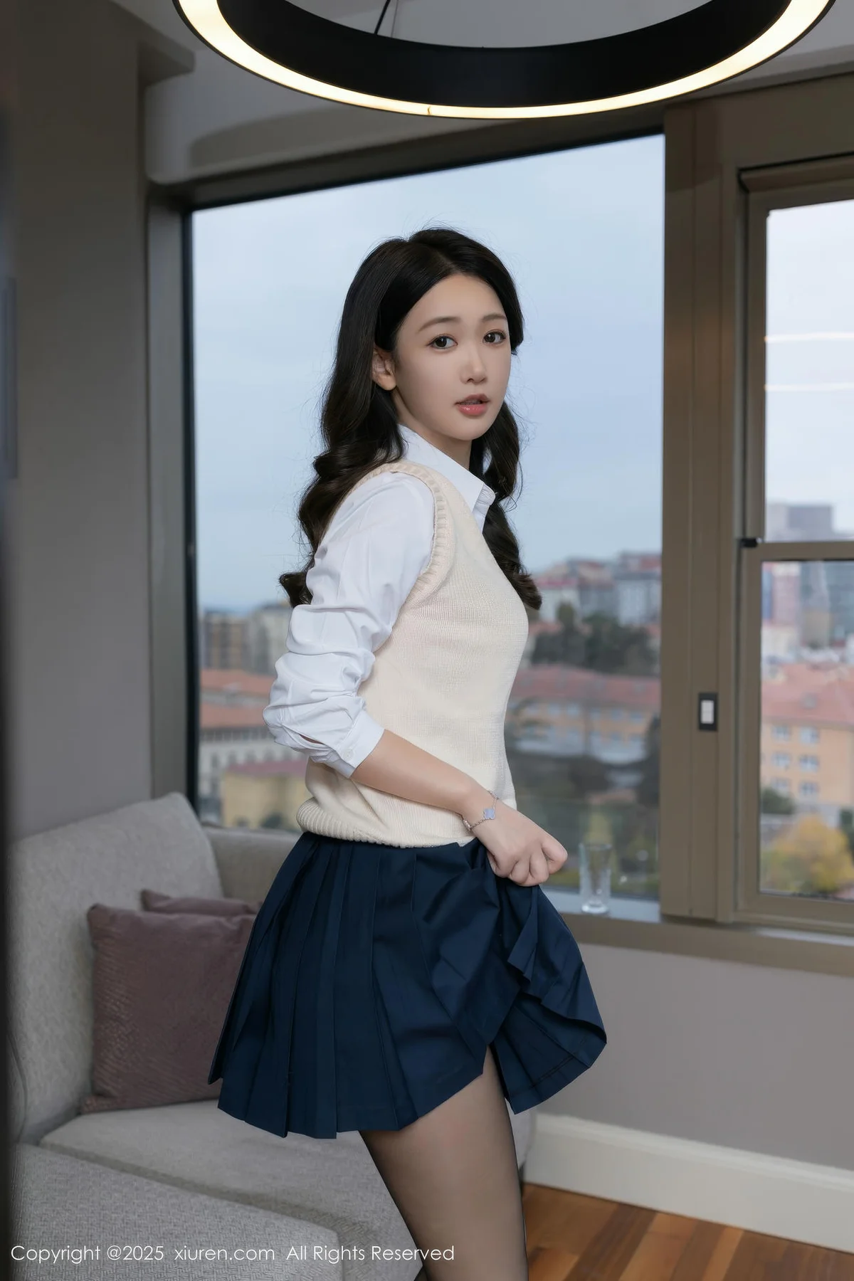 XiuRen 秀人 No.9866 唐安琪 短裙美腿美女 - 7