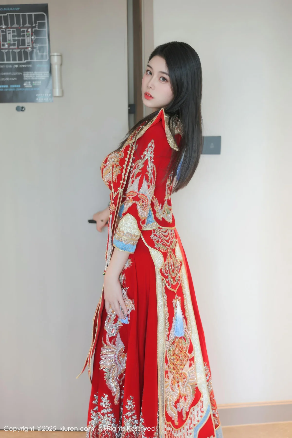 XiuRen 秀人 No.9869 林若凡F 新婚古典制服 - 5