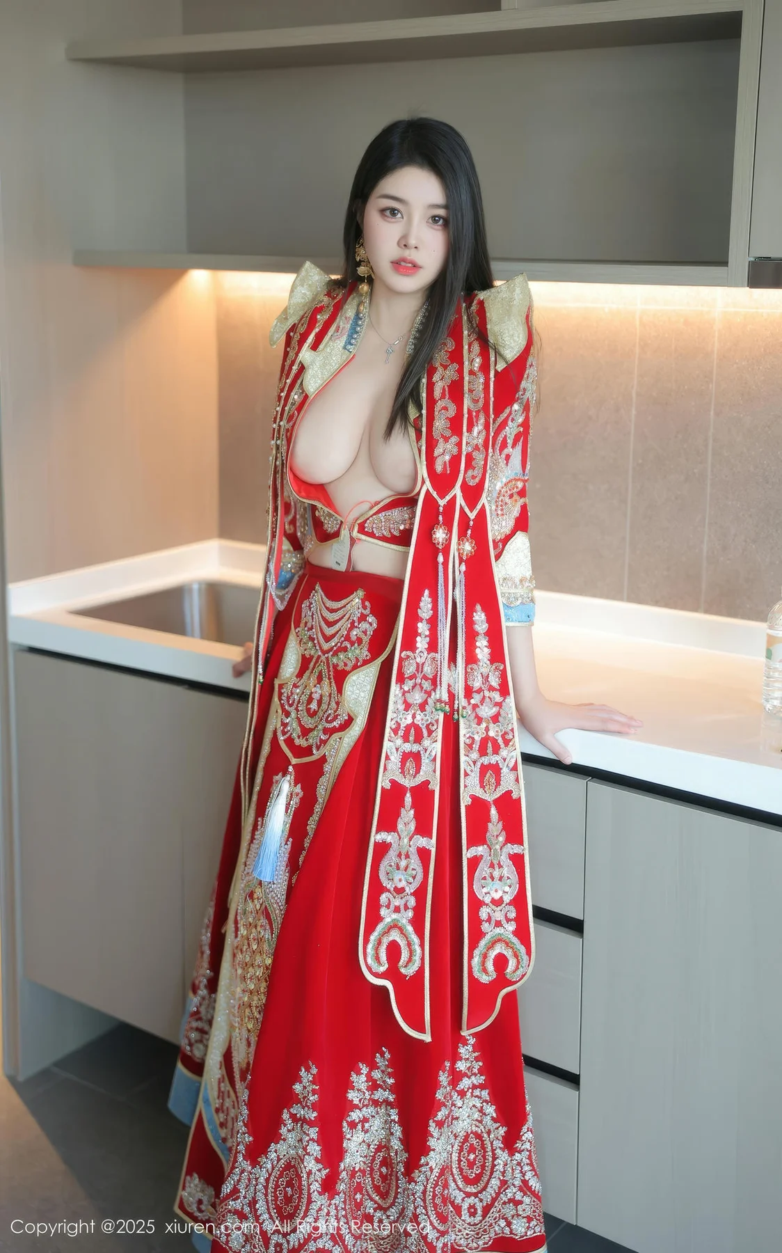 XiuRen 秀人 No.9869 林若凡F 新婚古典制服 - 6