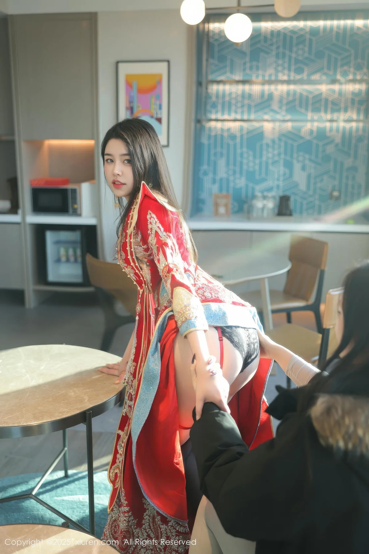 XiuRen 秀人 No.9869 林若凡F 新婚古典制服 - 1