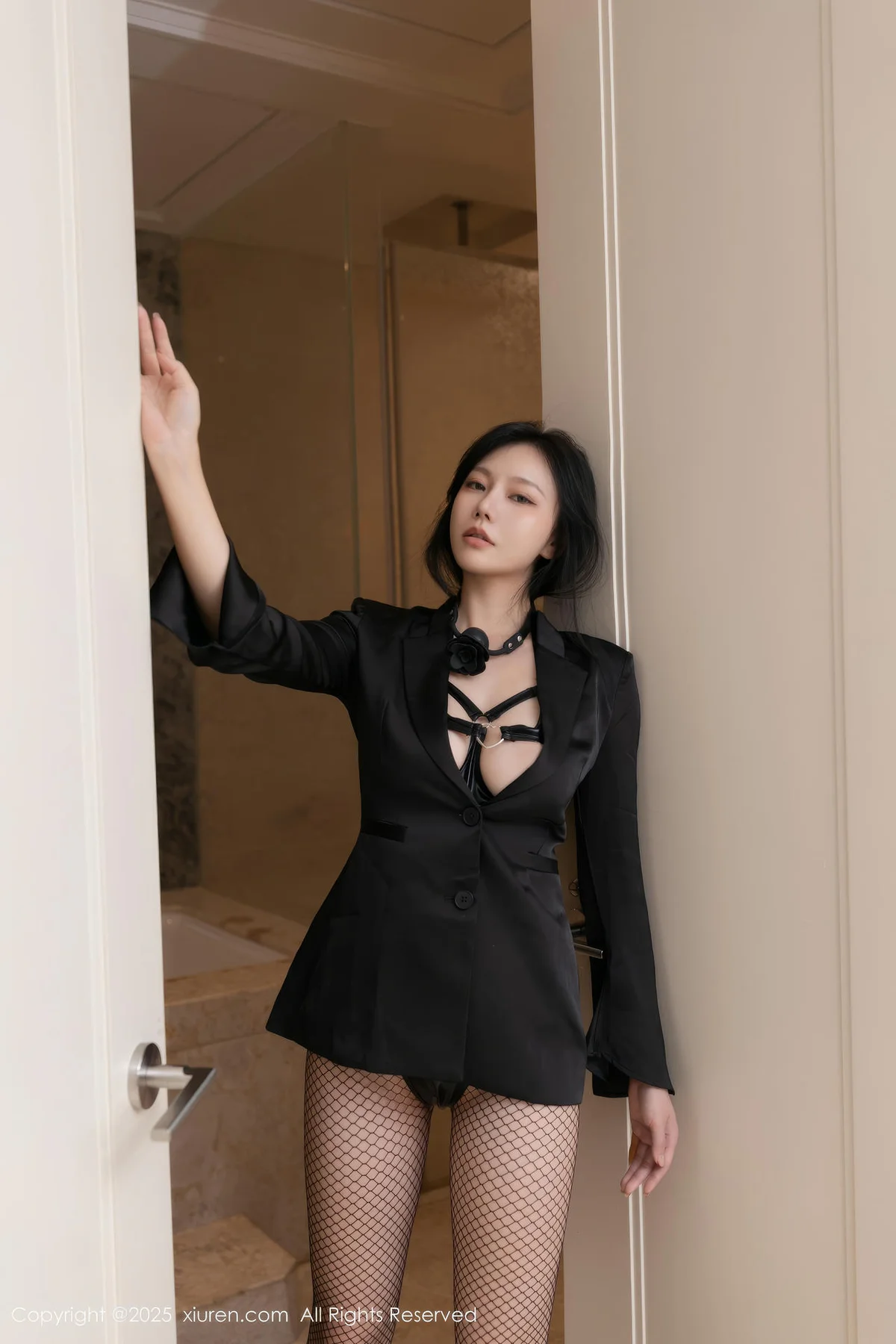 XiuRen 秀人 No.9870 安然anran ol网袜丝袜长腿 - 2