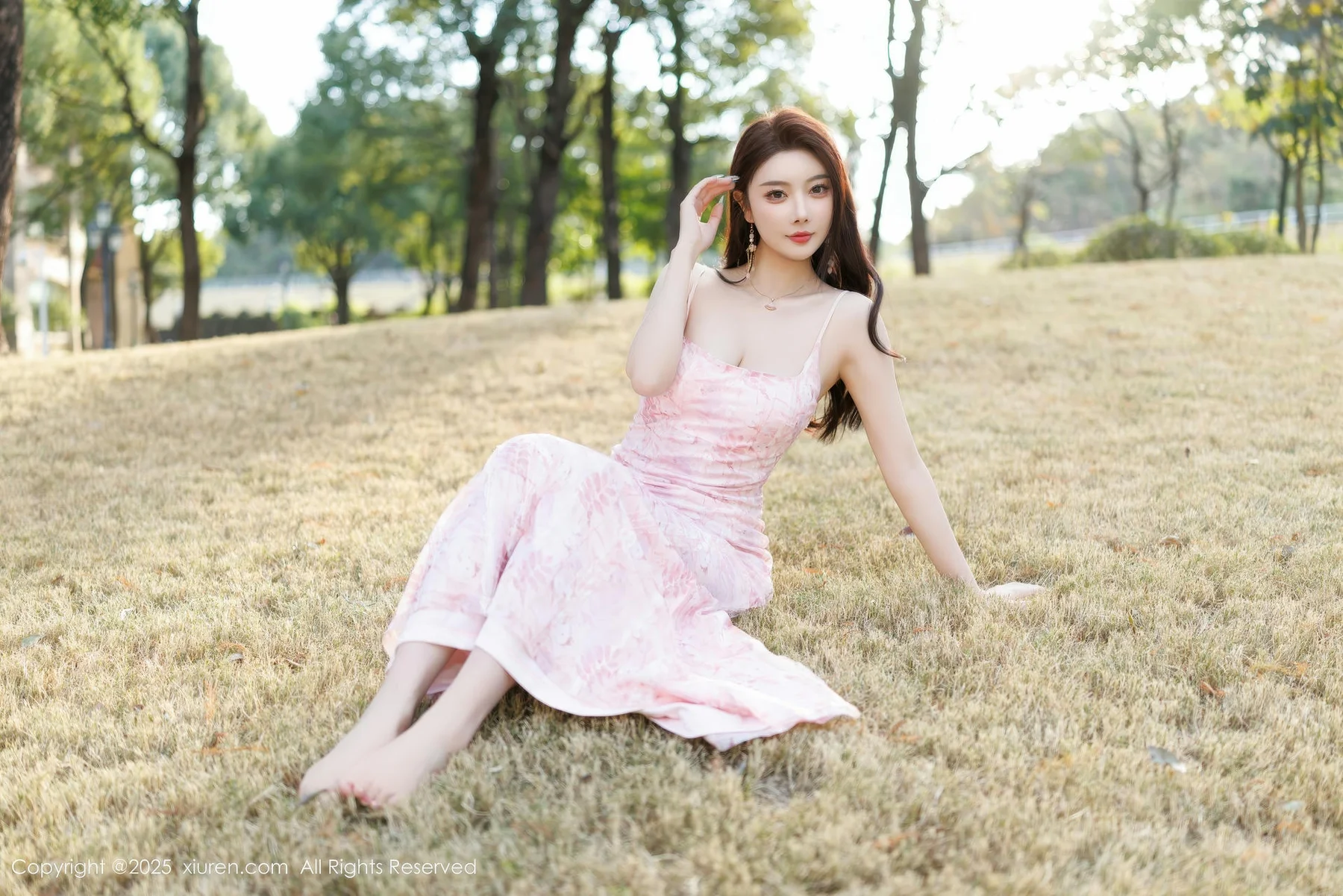 XiuRen 秀人 No.9886 杨晨晨Yome 湿身粉嫩美裙 - 8