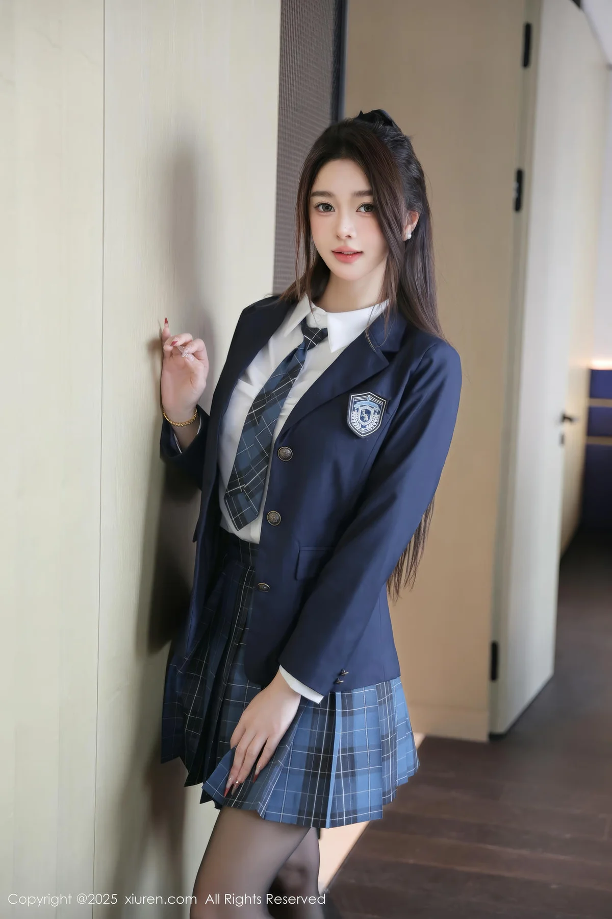 XiuRen 秀人 No.9888 Candy糖糖 制服少女私房 - 5