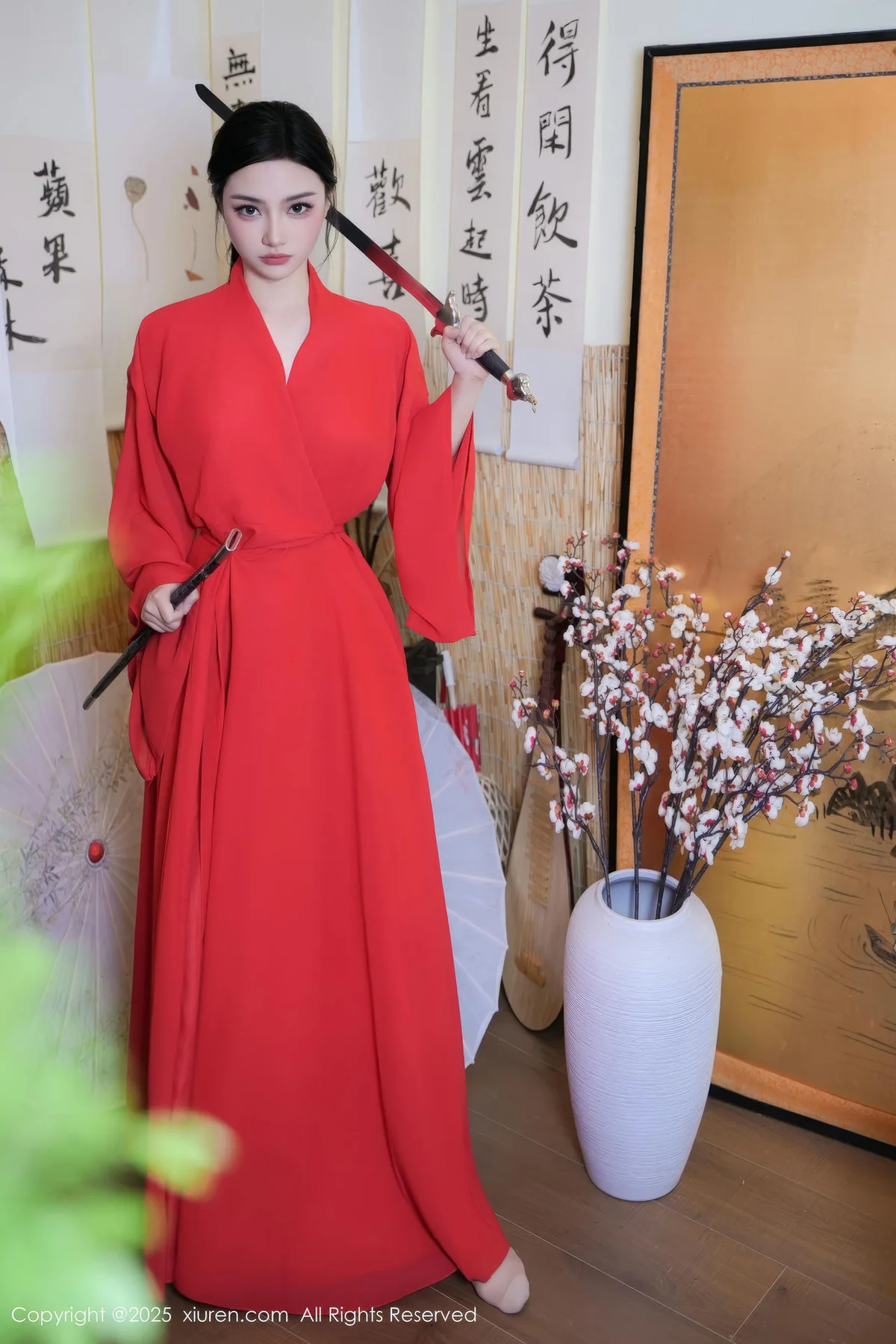 XiuRen 秀人 No.9890 妙可可Cheese 古侠制服玉体美女 - 8