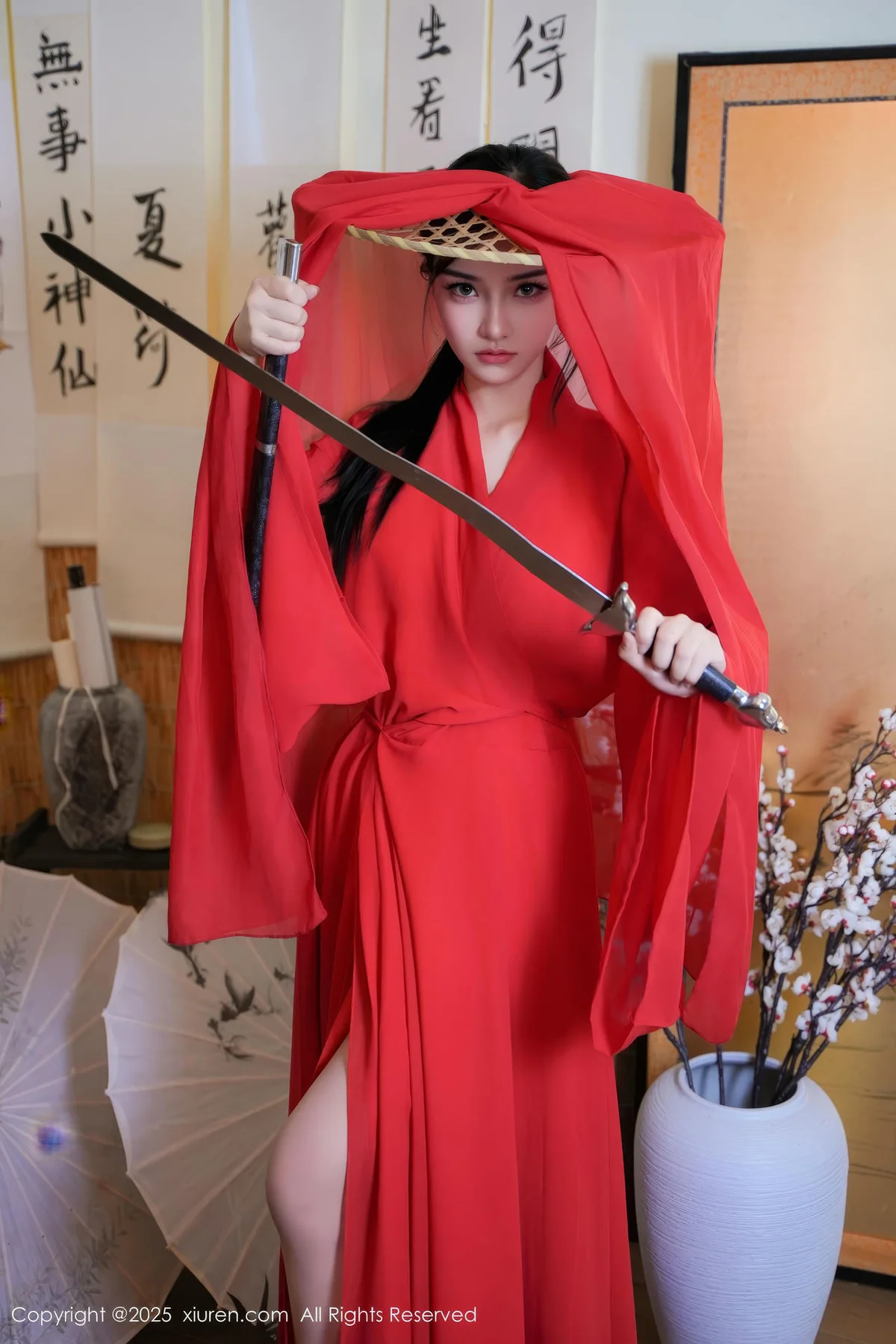 XiuRen 秀人 No.9890 妙可可Cheese 古侠制服玉体美女 - 3