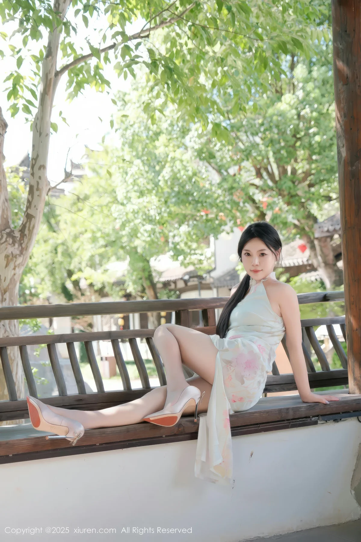 XiuRen 秀人 No.9892 麦田 旗袍玉体性感写真 - 10