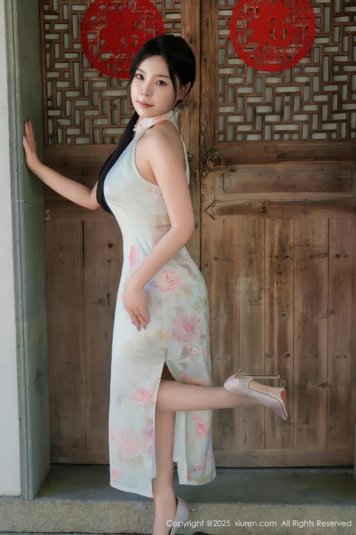 XiuRen 秀人 No.9892 麦田 旗袍玉体性感写真 - 10